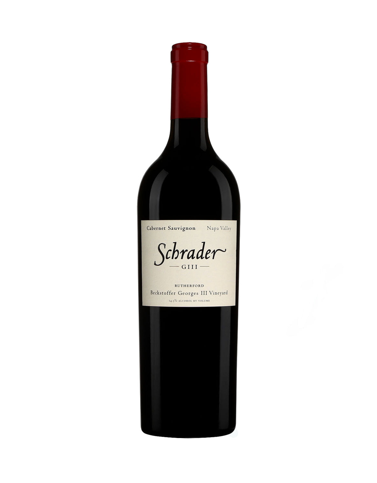 Schrader Cabernet Sauvignon Beckstoffer Georges III Vineyard 2018 - ZYN THE WINE MARKET LTD.