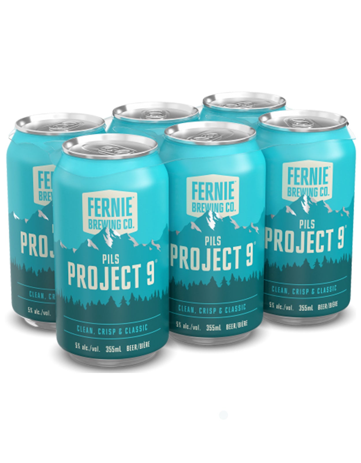 Fernie Brewing Project 9 Pils 355 ml - 6 Cans