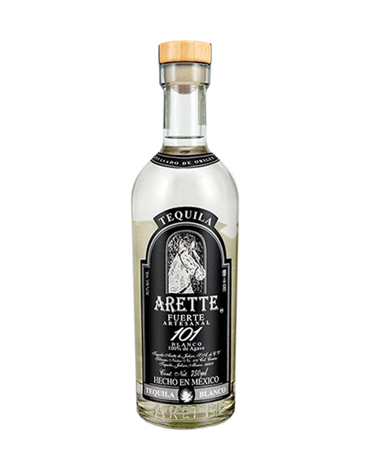 Arette Fuerte 101 Blanco Tequila - ZYN THE WINE MARKET LTD.