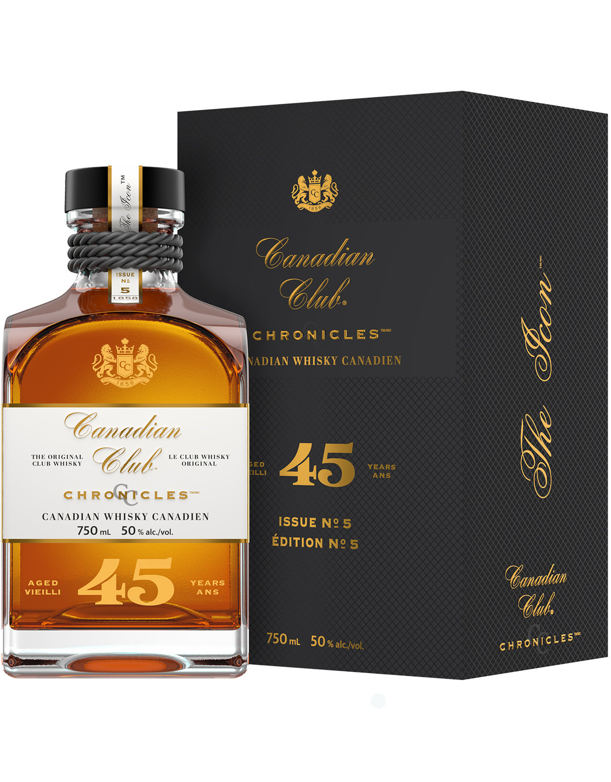 Canadian Club Chronicles 45 Year Old - ZYN THE WINE MARKET LTD.