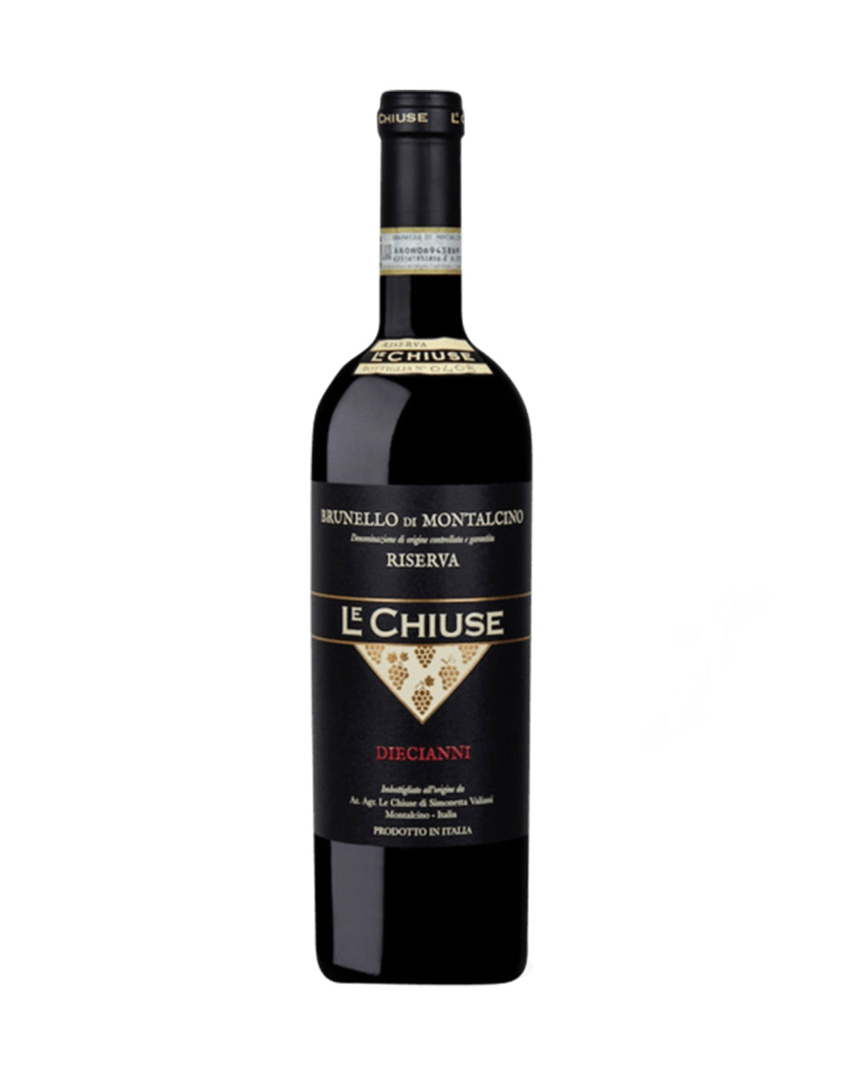 Le Chiuse Brunello di Montalcino Riserva 'DieciAnni' 2012 - ZYN THE WINE MARKET LTD.