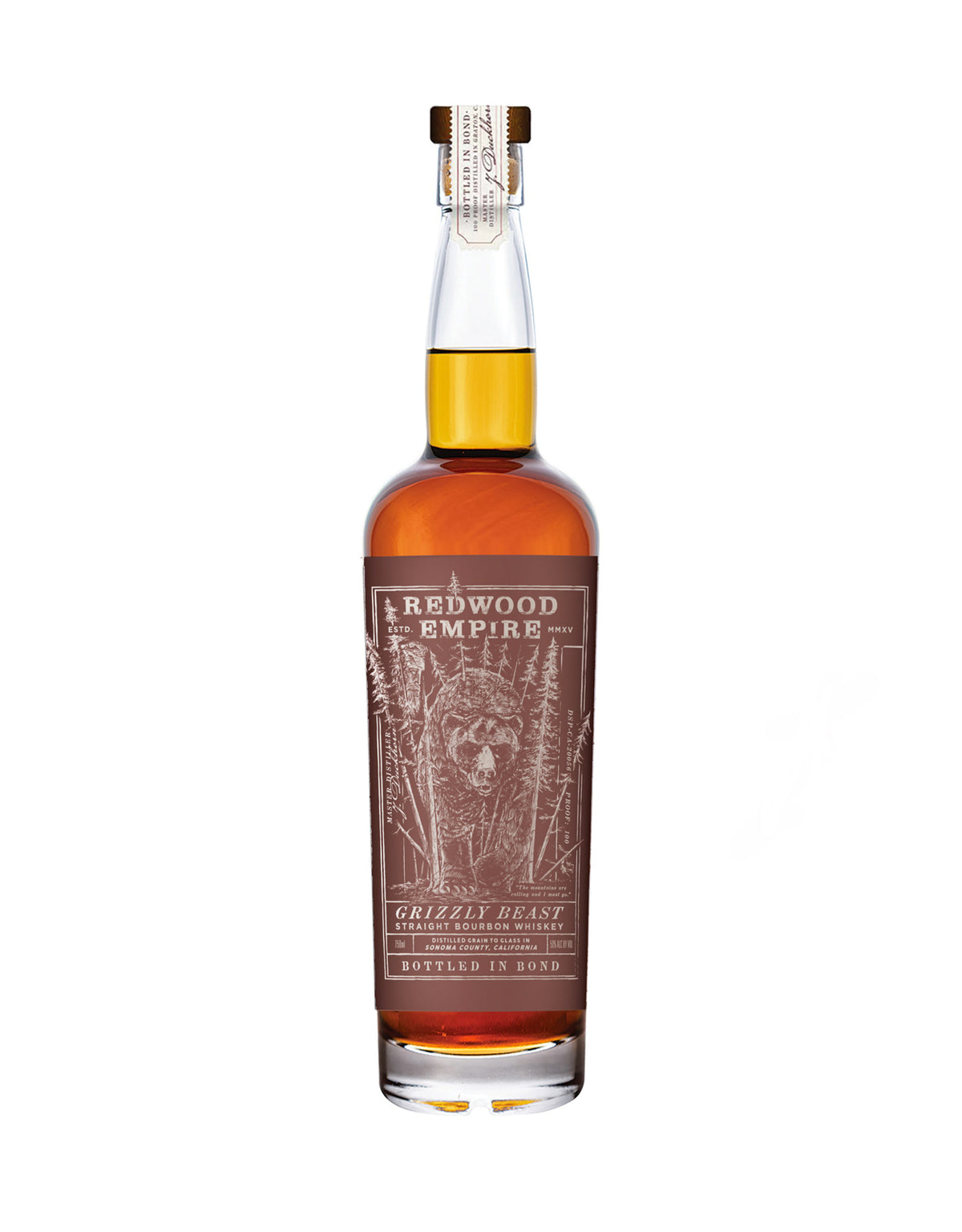Redwood Empire Grizzly Beast Bourbon - ZYN THE WINE MARKET LTD.