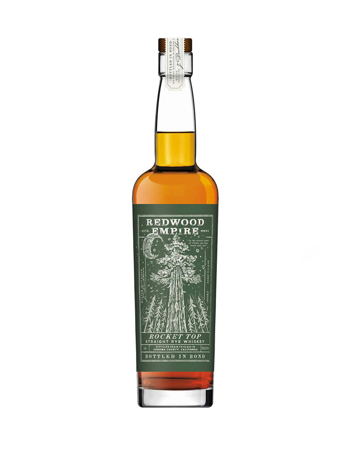 Redwood Empire Rocket Top Rye Whiskey - ZYN THE WINE MARKET LTD.