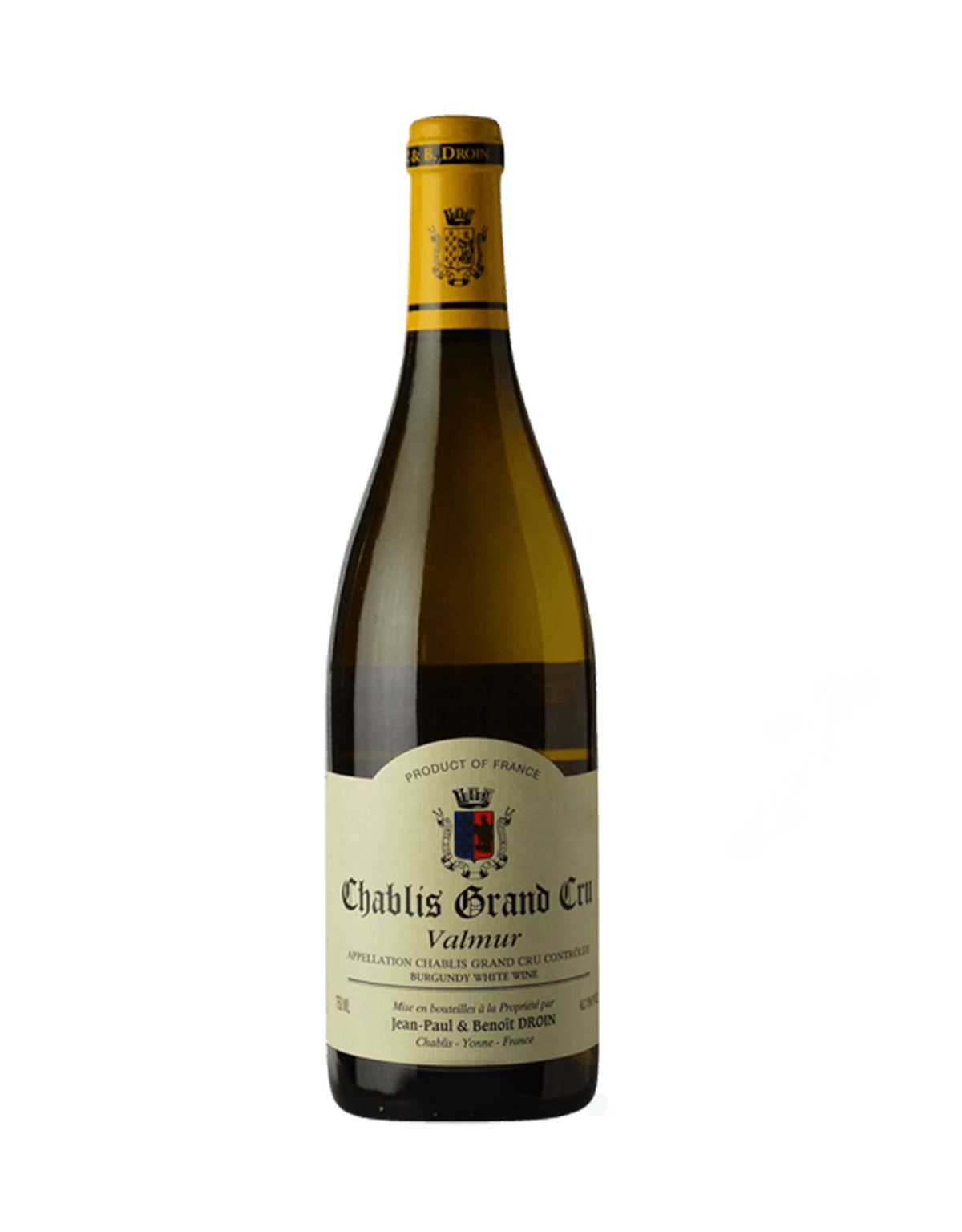 Domaine Jean Paul & Benoit Droin Chablis 'Valmur' Grand Cru 2022 - ZYN THE WINE MARKET LTD.