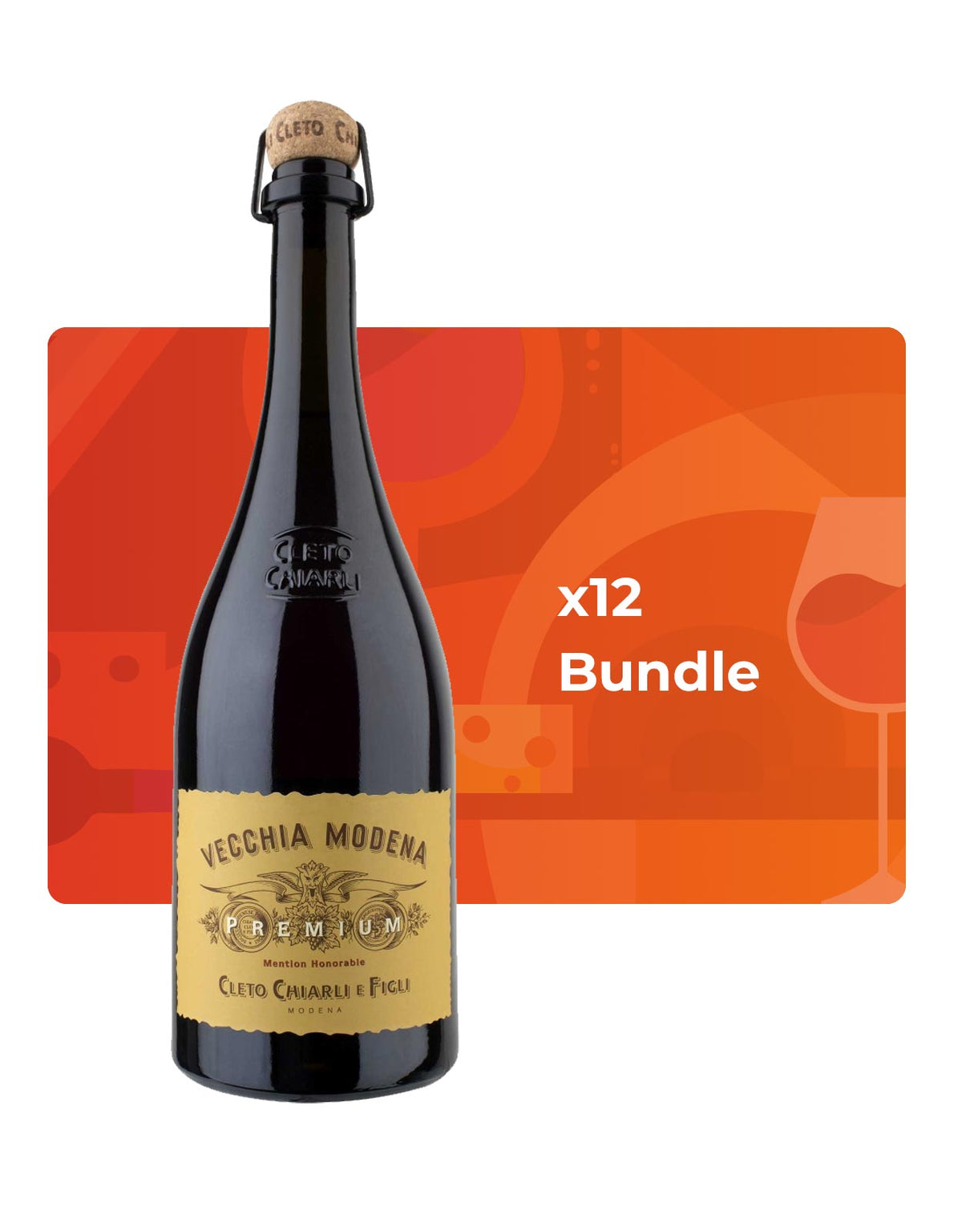 Cleto Chiarli Vecchia Modena Lambrusco - Bundle & Save
