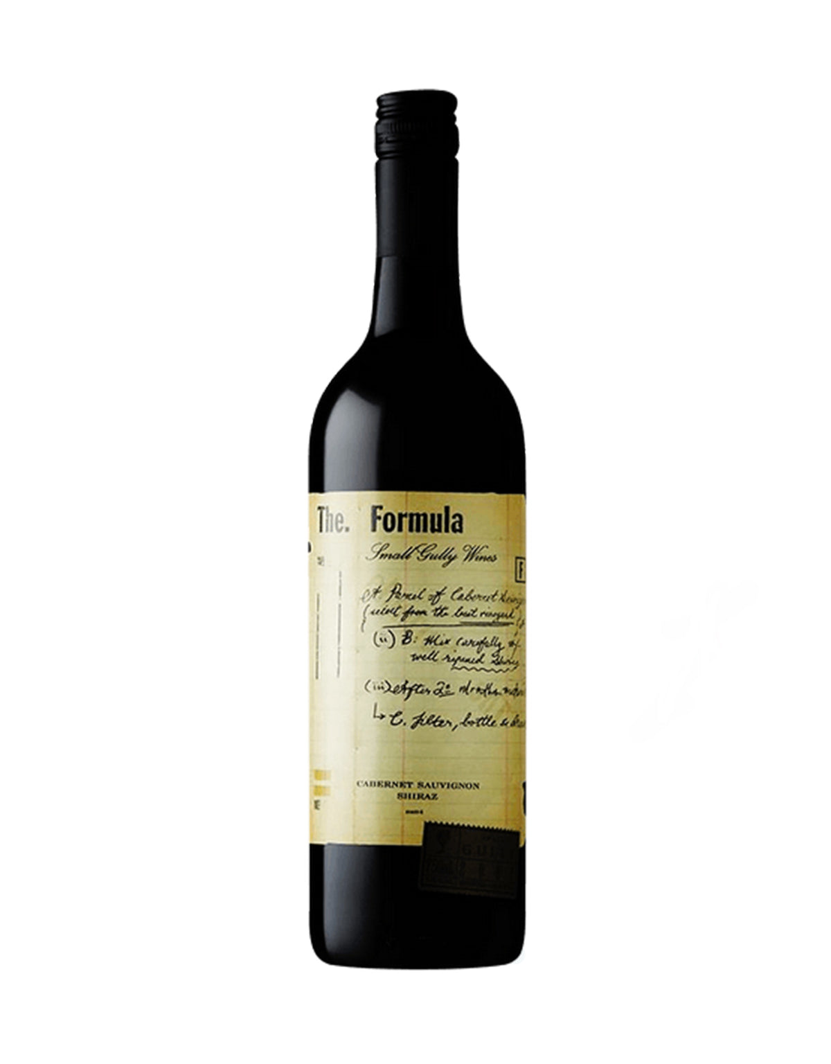 Small Gully 'The Formula' Cabernet - Shiraz Blend 2019 - ZYN THE WINE MARKET LTD.