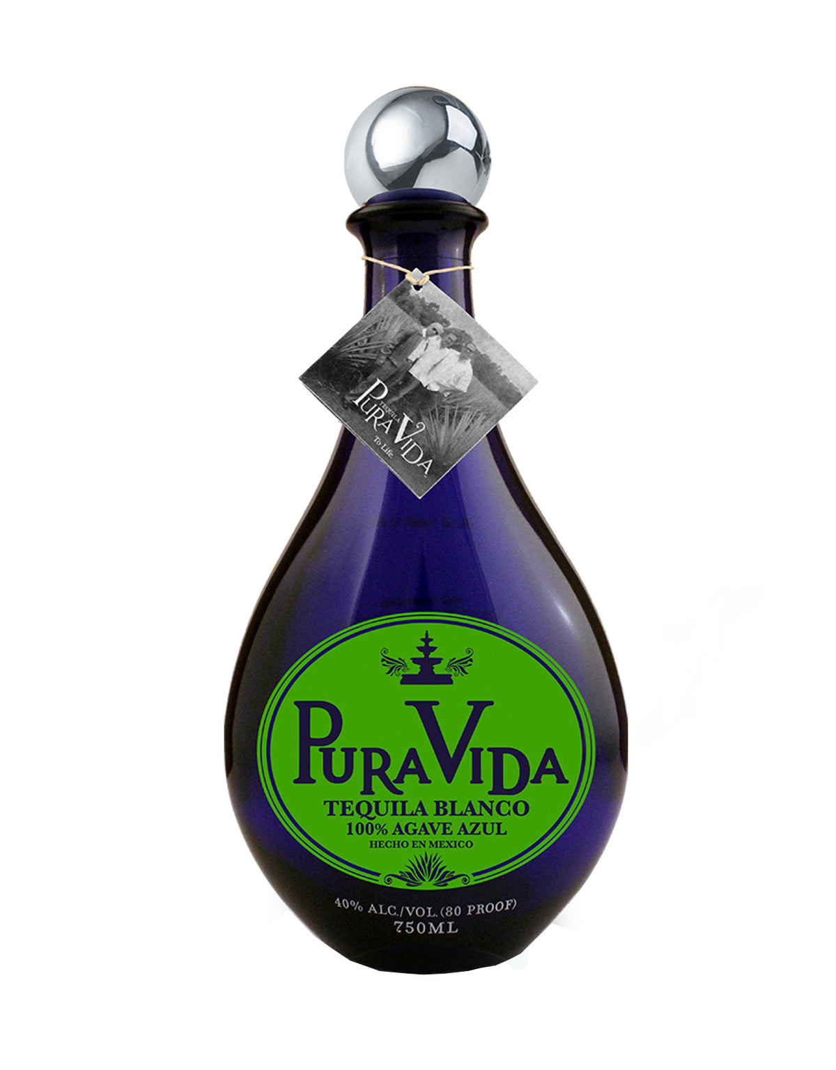 Pura Vida Silver Tequila - ZYN THE WINE MARKET LTD.