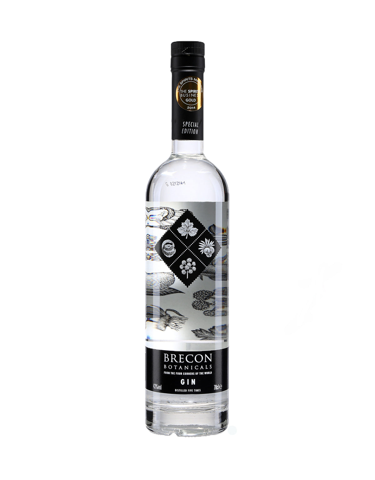 Brecon Botanicals Gin - ZYN THE WINE MARKET LTD.