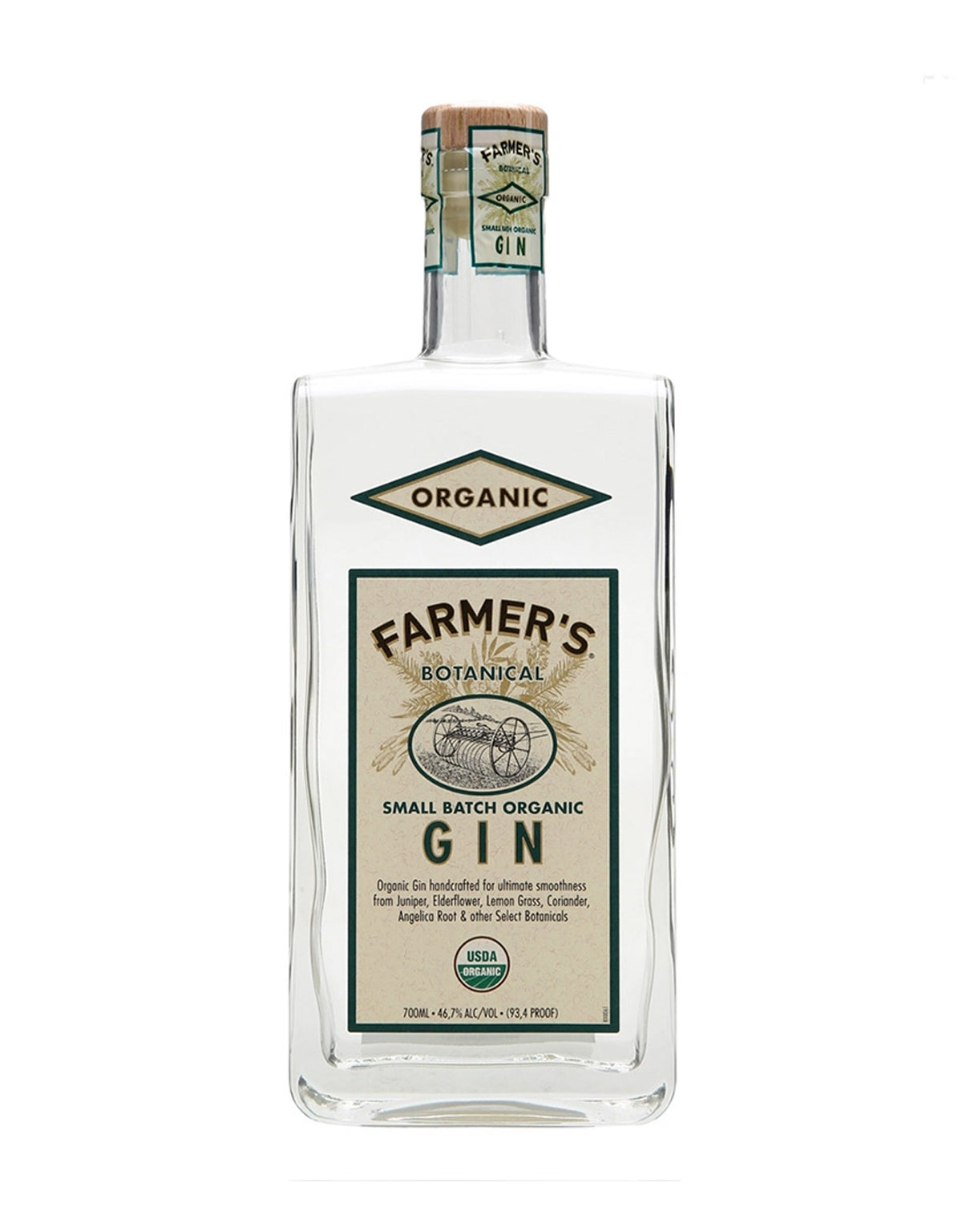 Farmer’s Botanical Small Batch Organic Gin - ZYN THE WINE MARKET LTD.