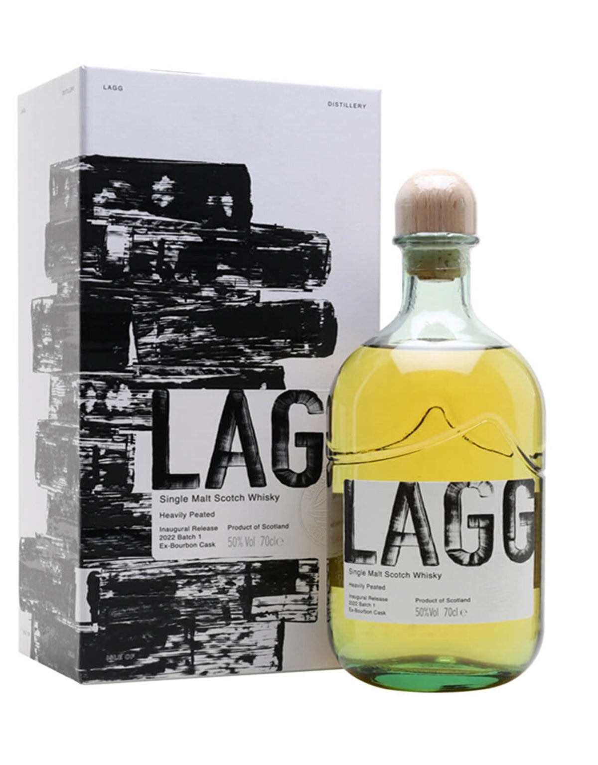 Lagg Batch 01 Ex-Bourbon Cask - ZYN THE WINE MARKET LTD.