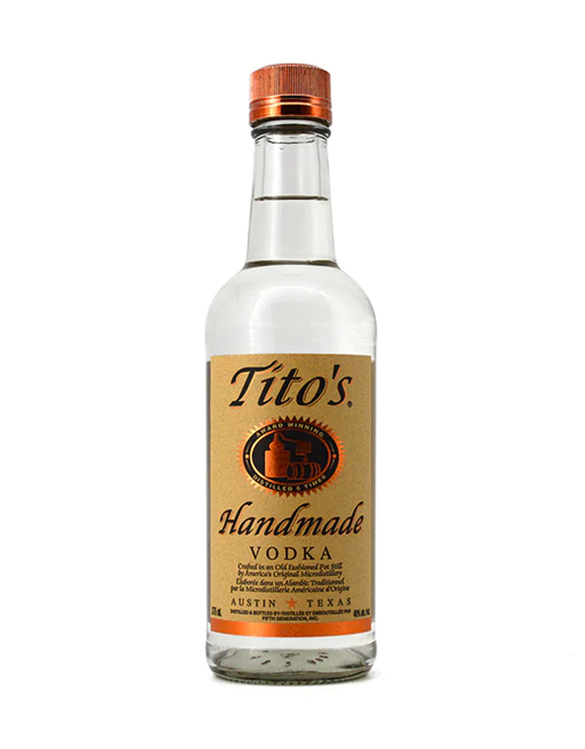 Tito's Handmade Vodka - 375 ml - ZYN THE WINE MARKET LTD.