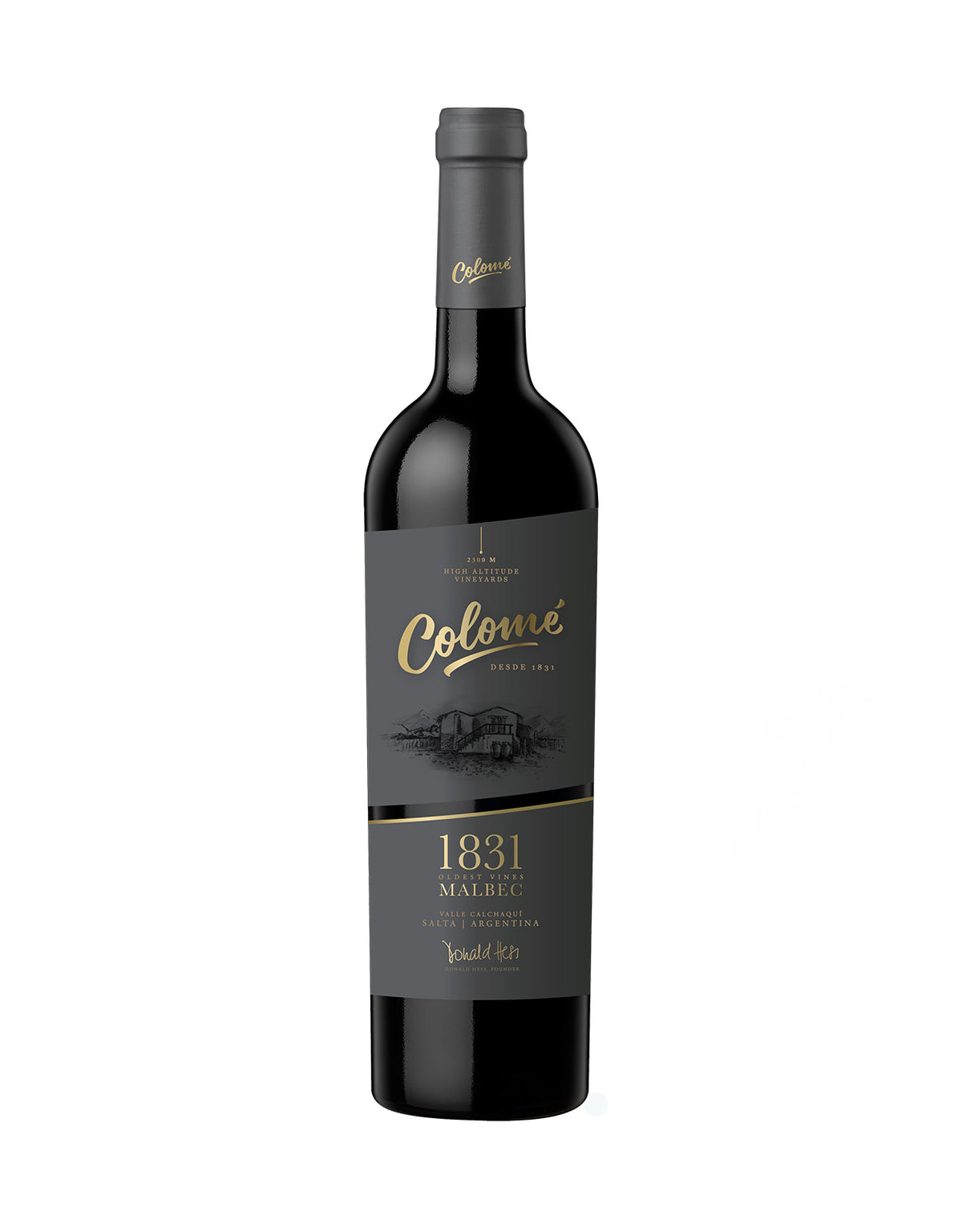 Colome '1831' Malbec 2019 - ZYN THE WINE MARKET LTD.