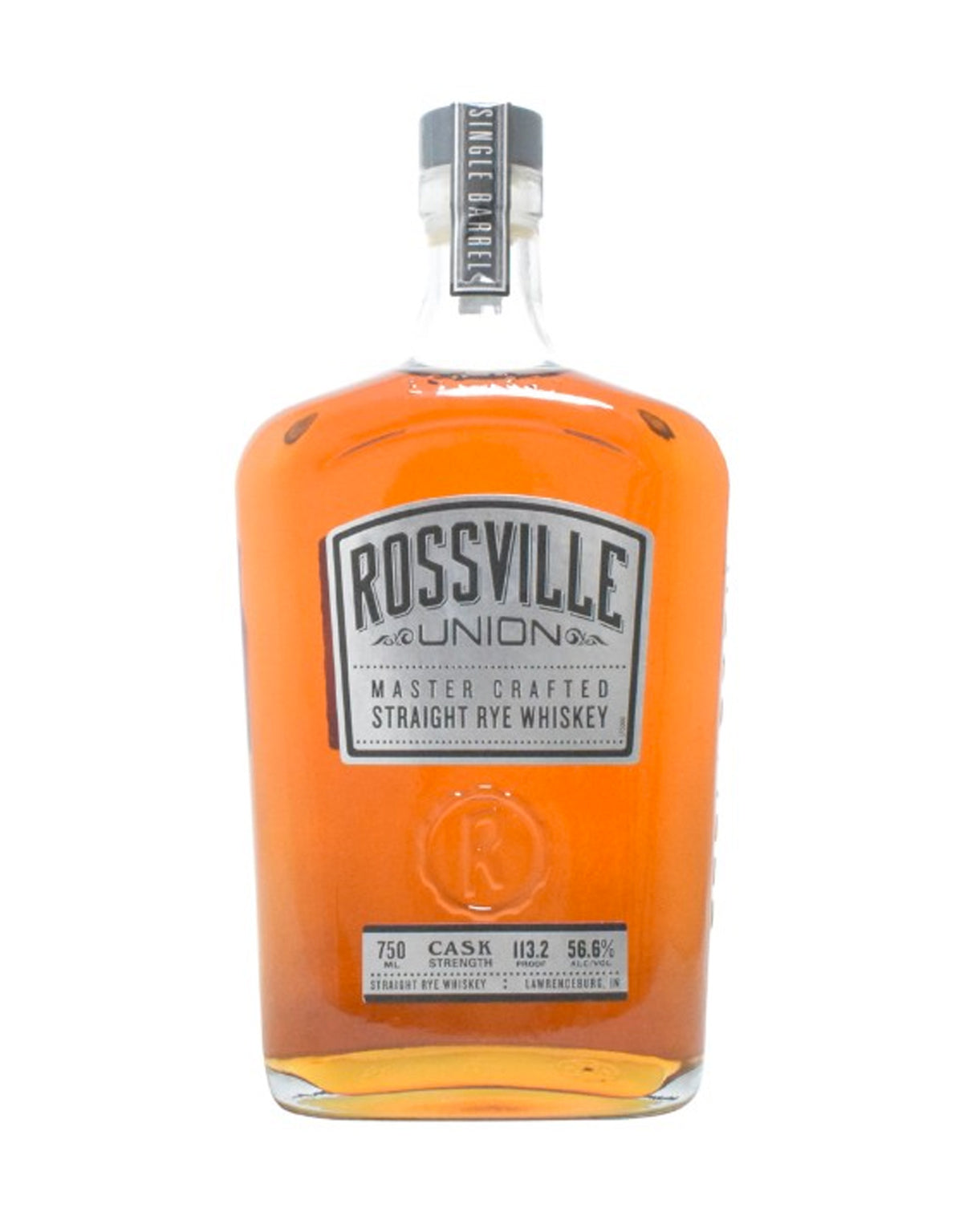Rossville Union Rye Single Barrel (113.2 Proof) - ZYN THE WINE MARKET LTD.