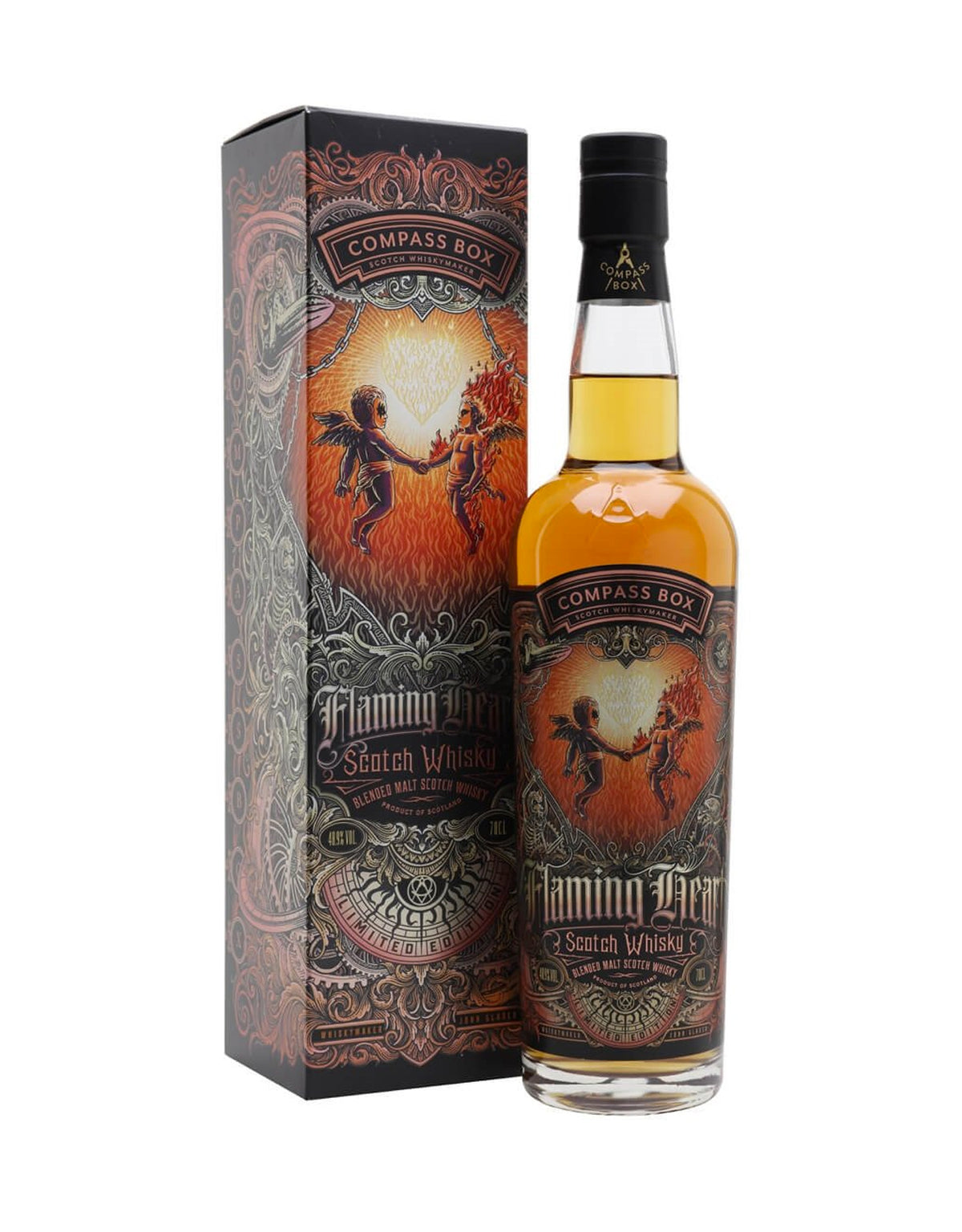 Compass Box Flaming Heart 2022 Edition - ZYN THE WINE MARKET LTD.