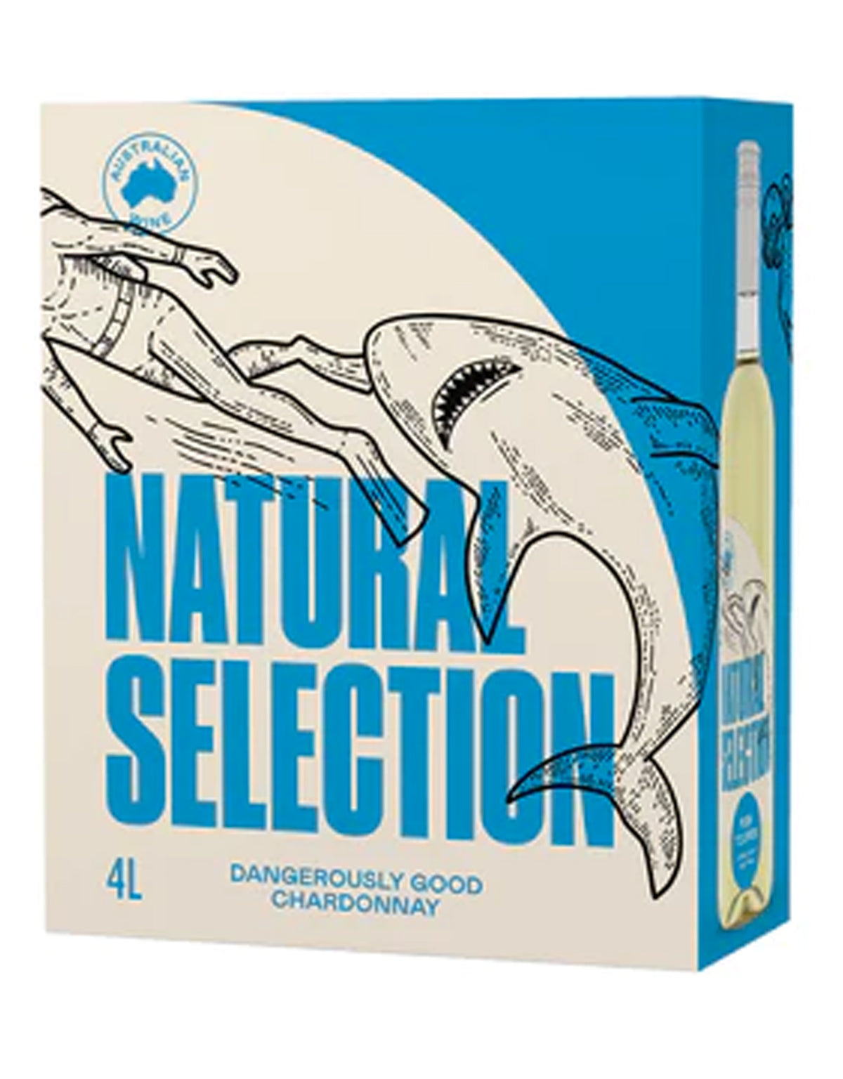 Natural Selection Chardonnay - 4 Litre Box - ZYN THE WINE MARKET LTD.