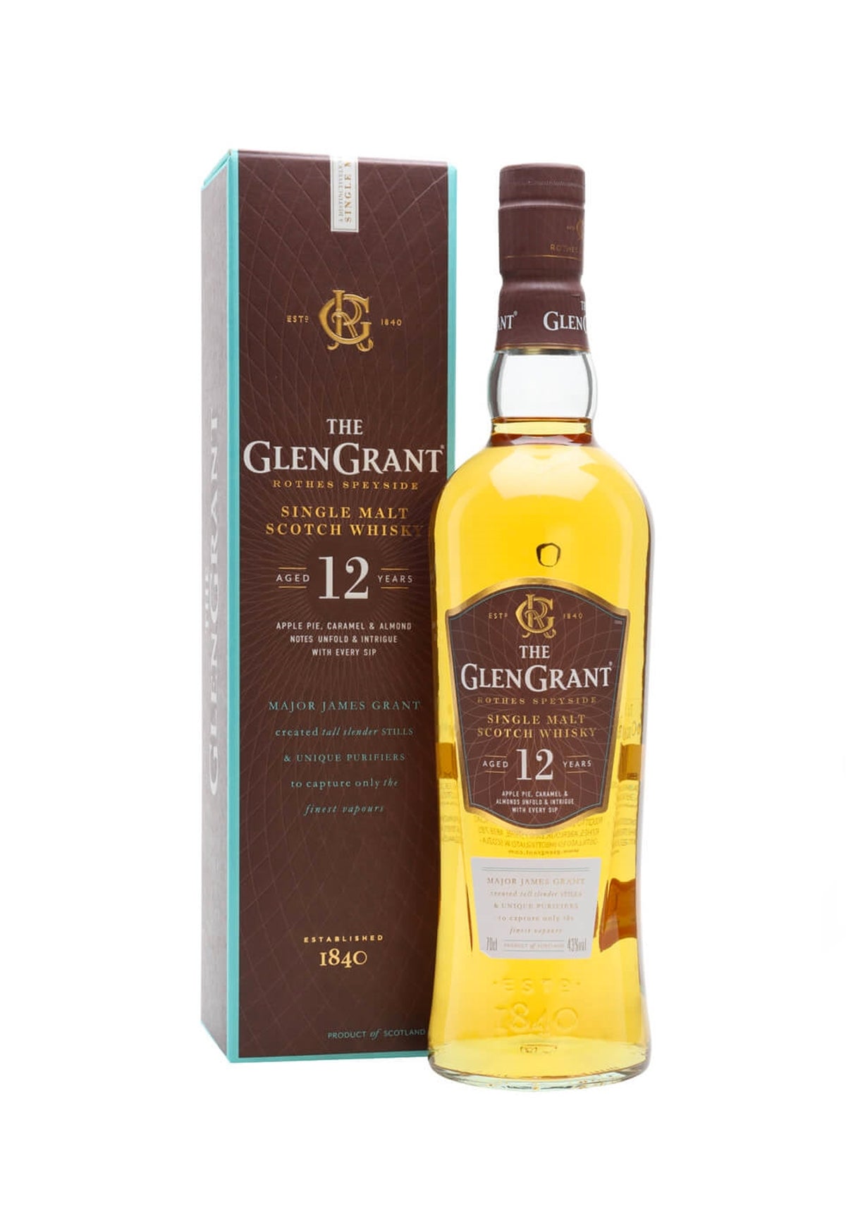 Glen Grant 12 Year Old - ZYN THE WINE MARKET LTD.