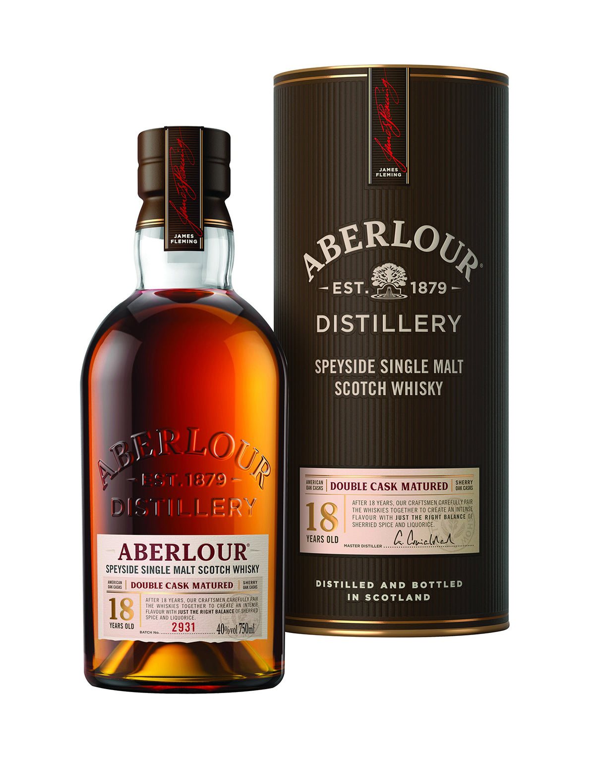 Aberlour 18 Year Old Single Malt - ZYN THE WINE MARKET LTD.