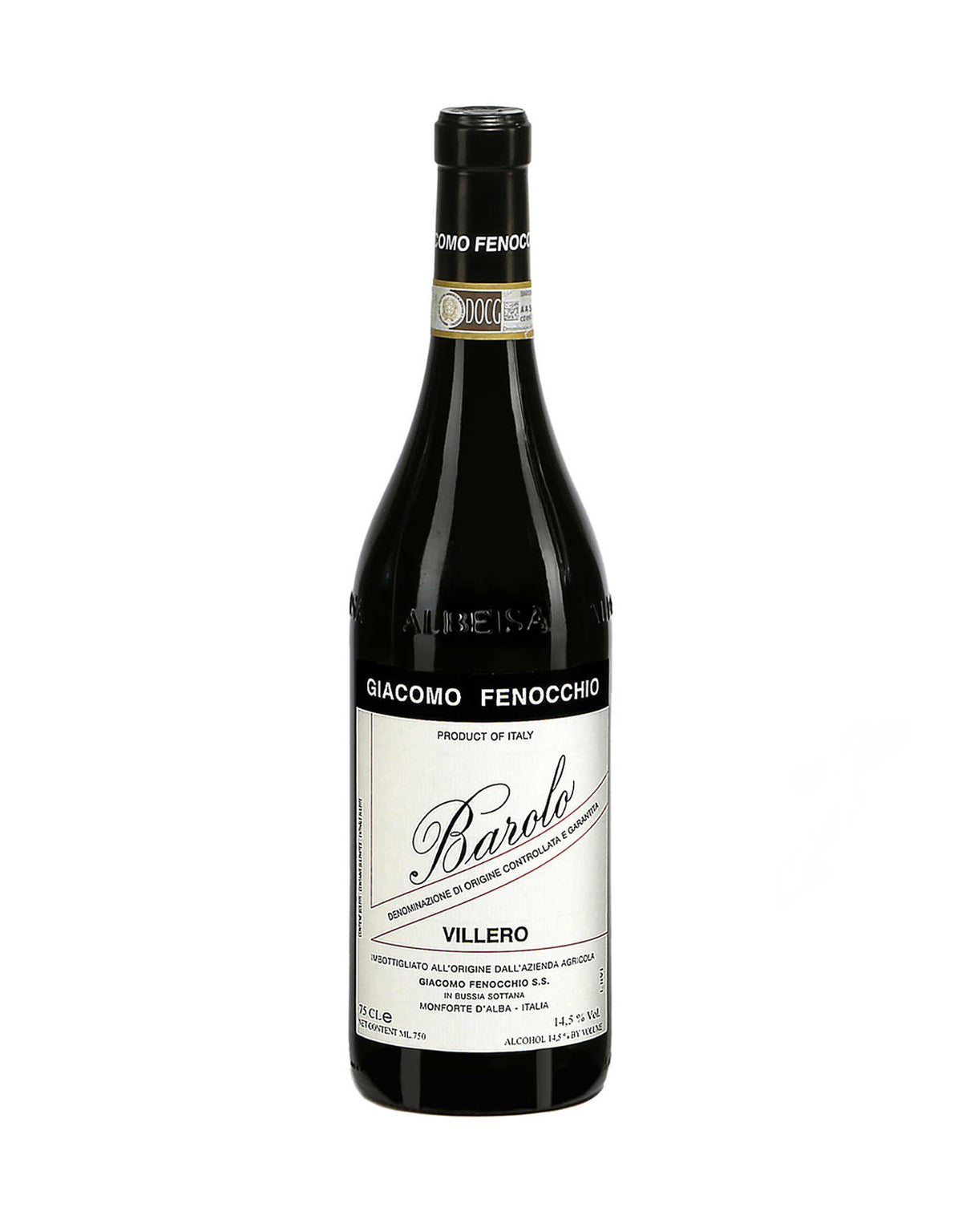 Fenocchio Barolo Villero 2019 - 3 Litre Bottle - ZYN THE WINE MARKET LTD.