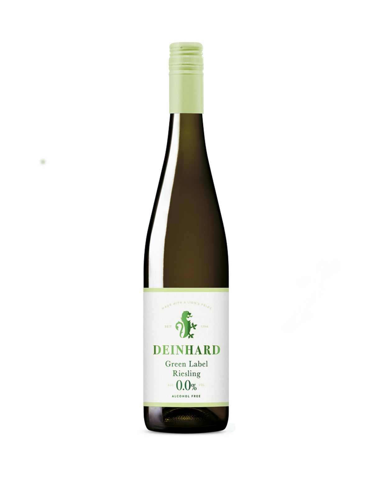 Deinhard Green Label Riesling Zero (Non Alcoholic) - ZYN THE WINE MARKET LTD.