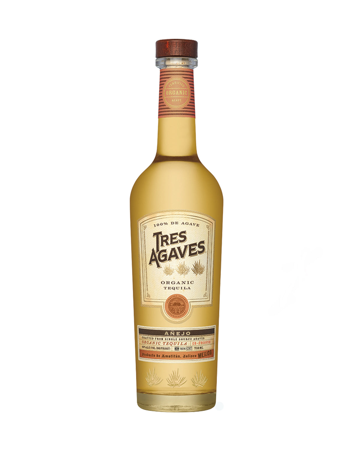 Tres Agaves Organic Anejo - ZYN THE WINE MARKET LTD.
