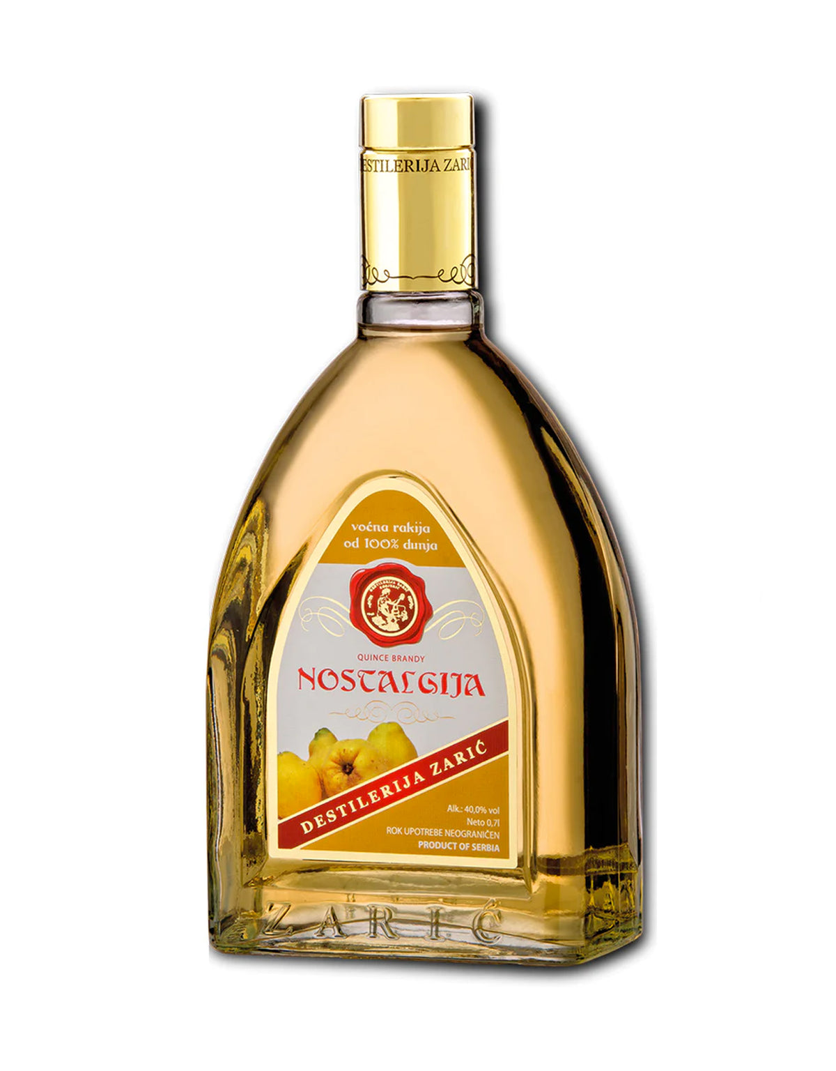 Nostalgija Quince Brandy - ZYN THE WINE MARKET LTD.