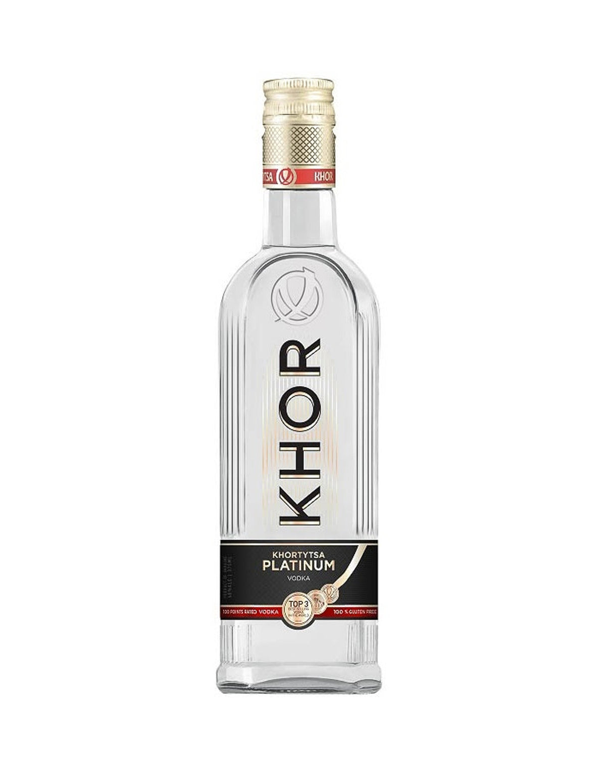 Khortytsa Platinum Vodka - 375 ml - ZYN THE WINE MARKET LTD.
