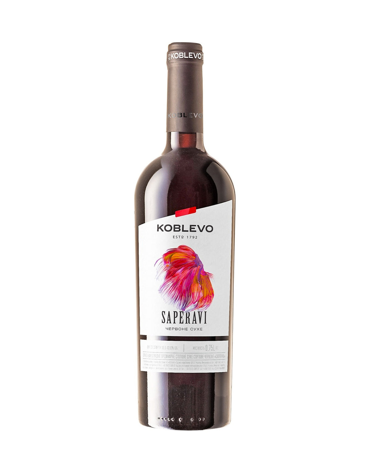 Koblevo Saperavi Red Wine - ZYN THE WINE MARKET LTD.