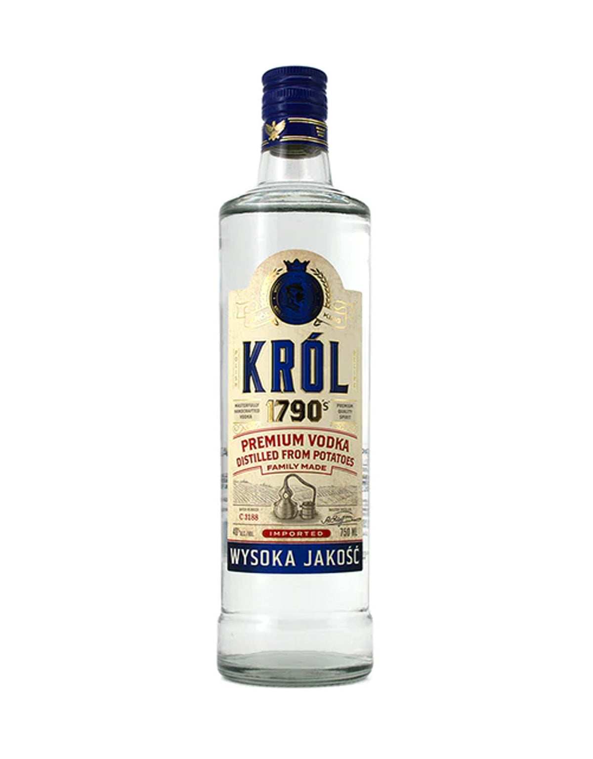 Krol Potato Vodka - ZYN THE WINE MARKET LTD.