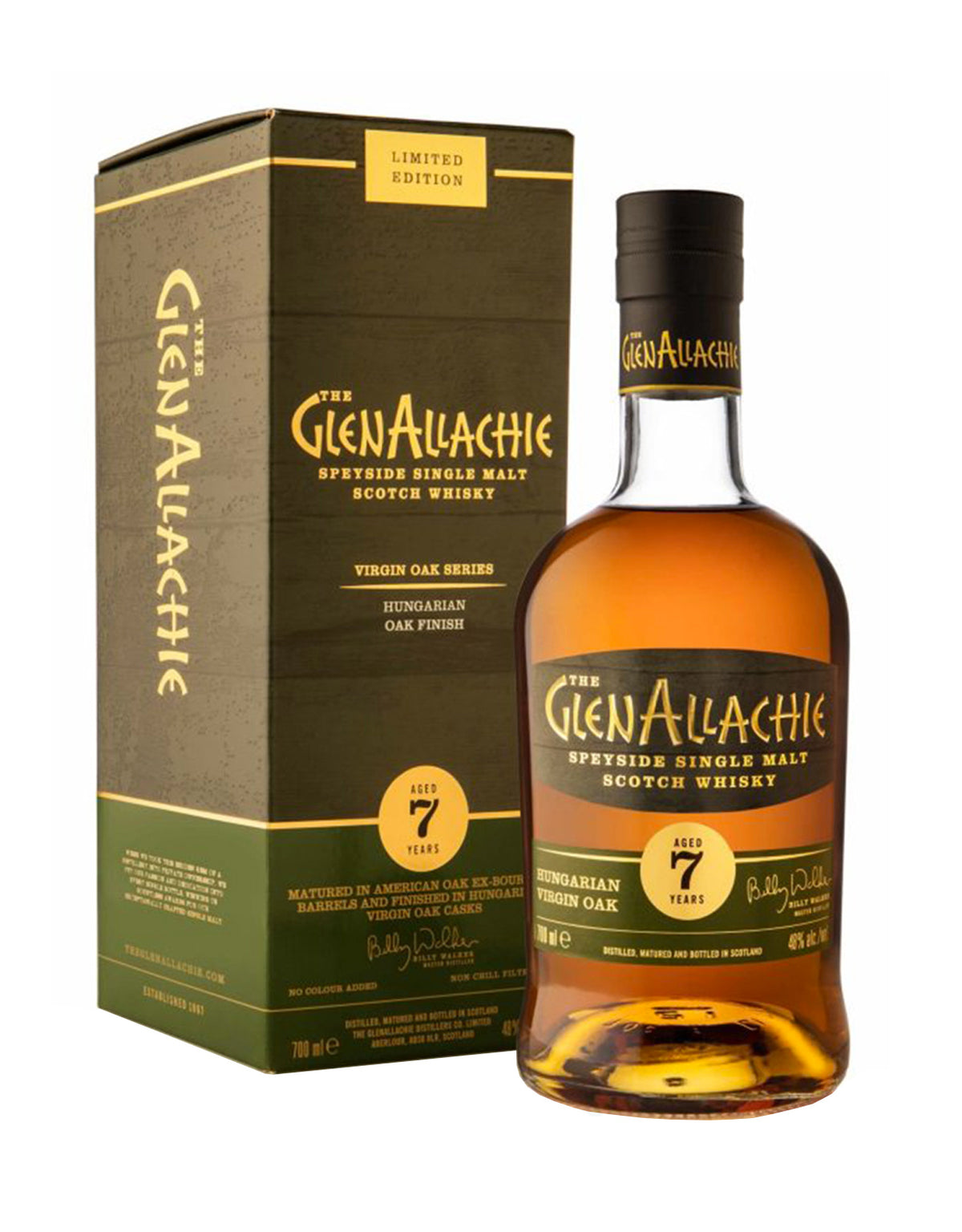 Glenallachie 7 Year Old Hungarian Virgin Oak - ZYN THE WINE MARKET LTD.