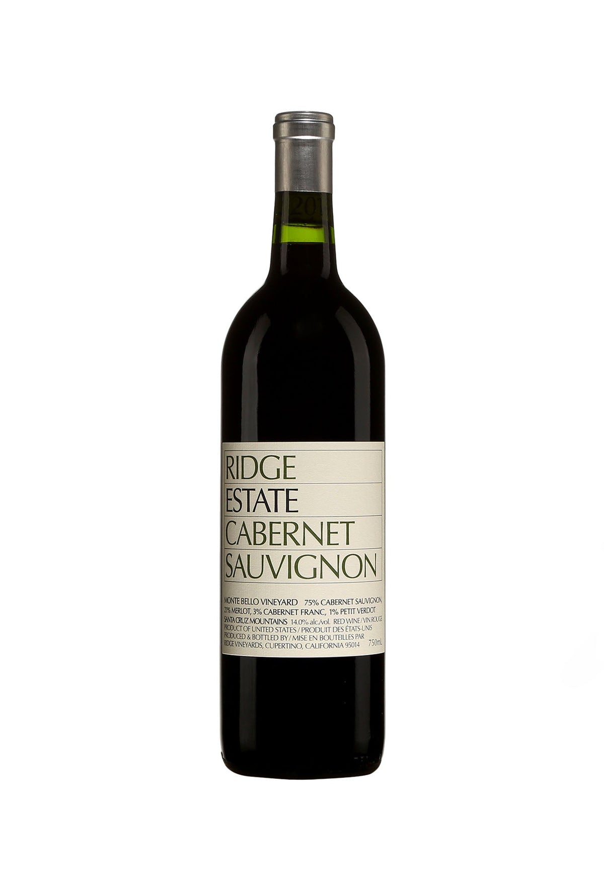Ridge Vineyards Cabernet Sauvignon 2021