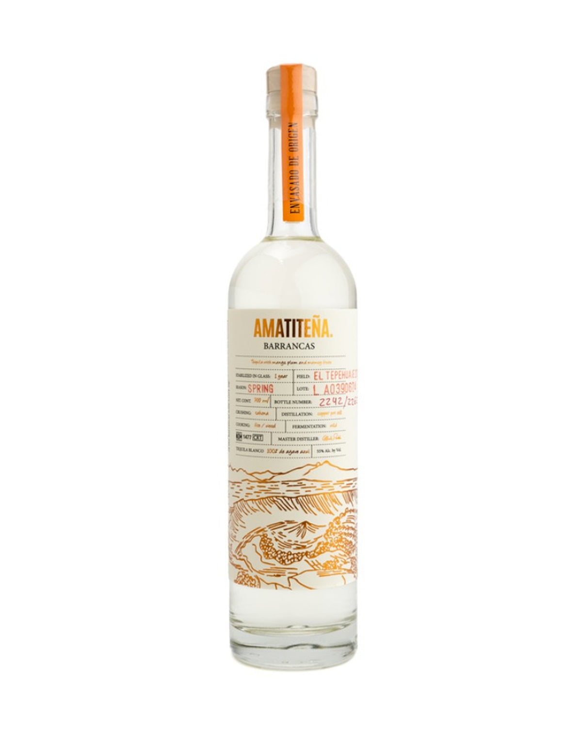 Amatitena Barrancas Tequila Blanco - 700 ml