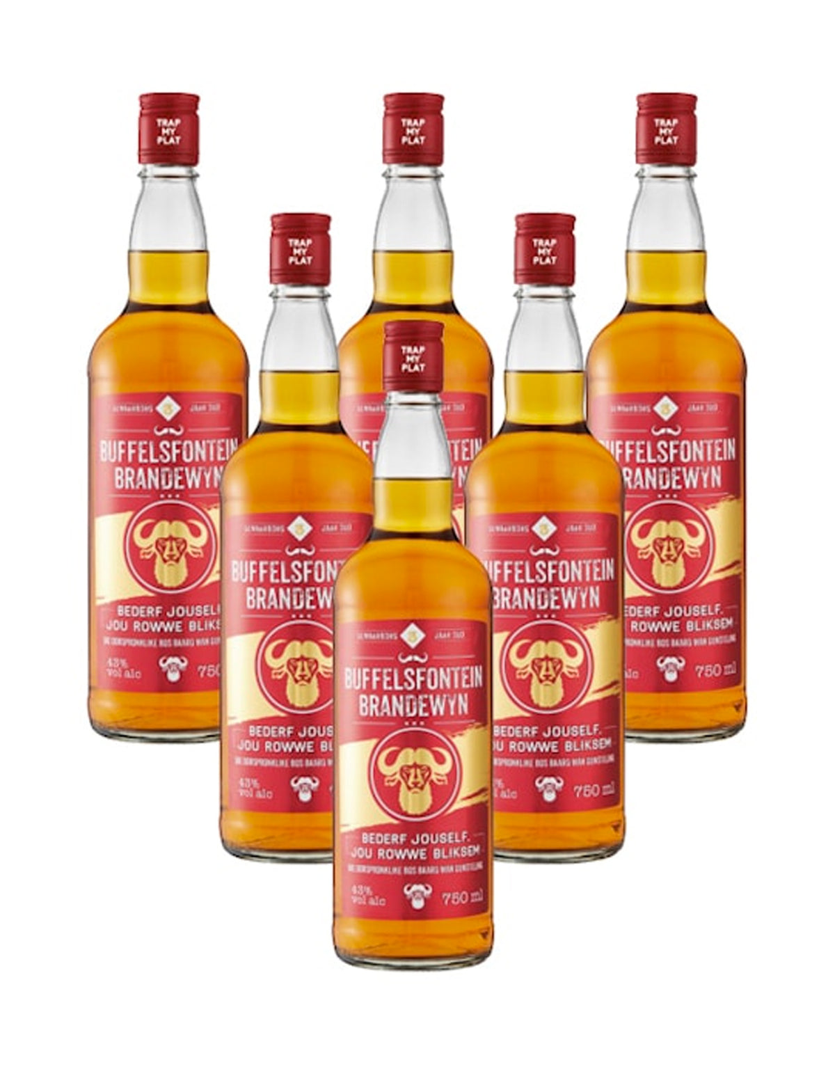 Buffelsfontein Brandy - 6 Bottles
