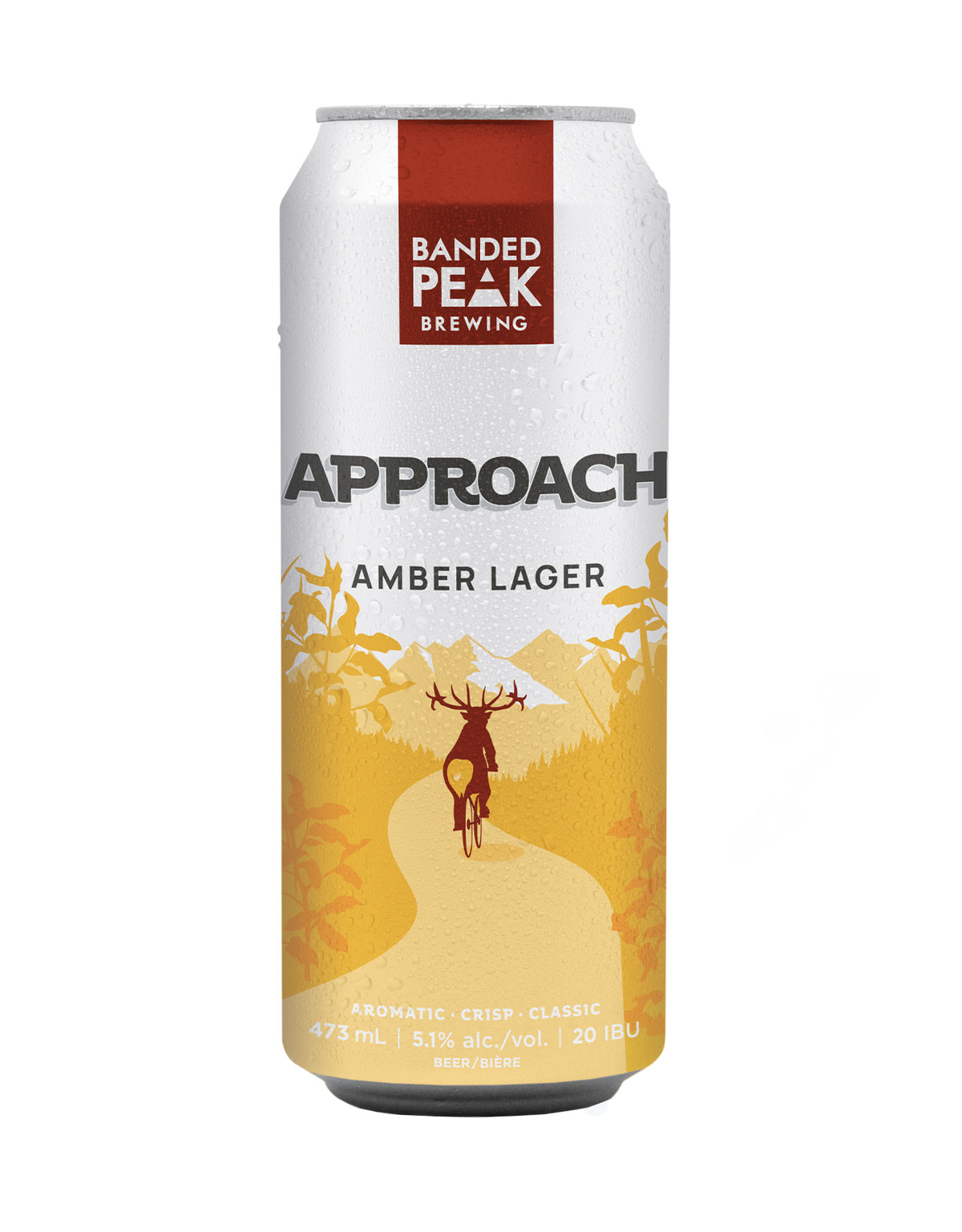 Banded Peak Approach Amber 473 ml - 24 Cans