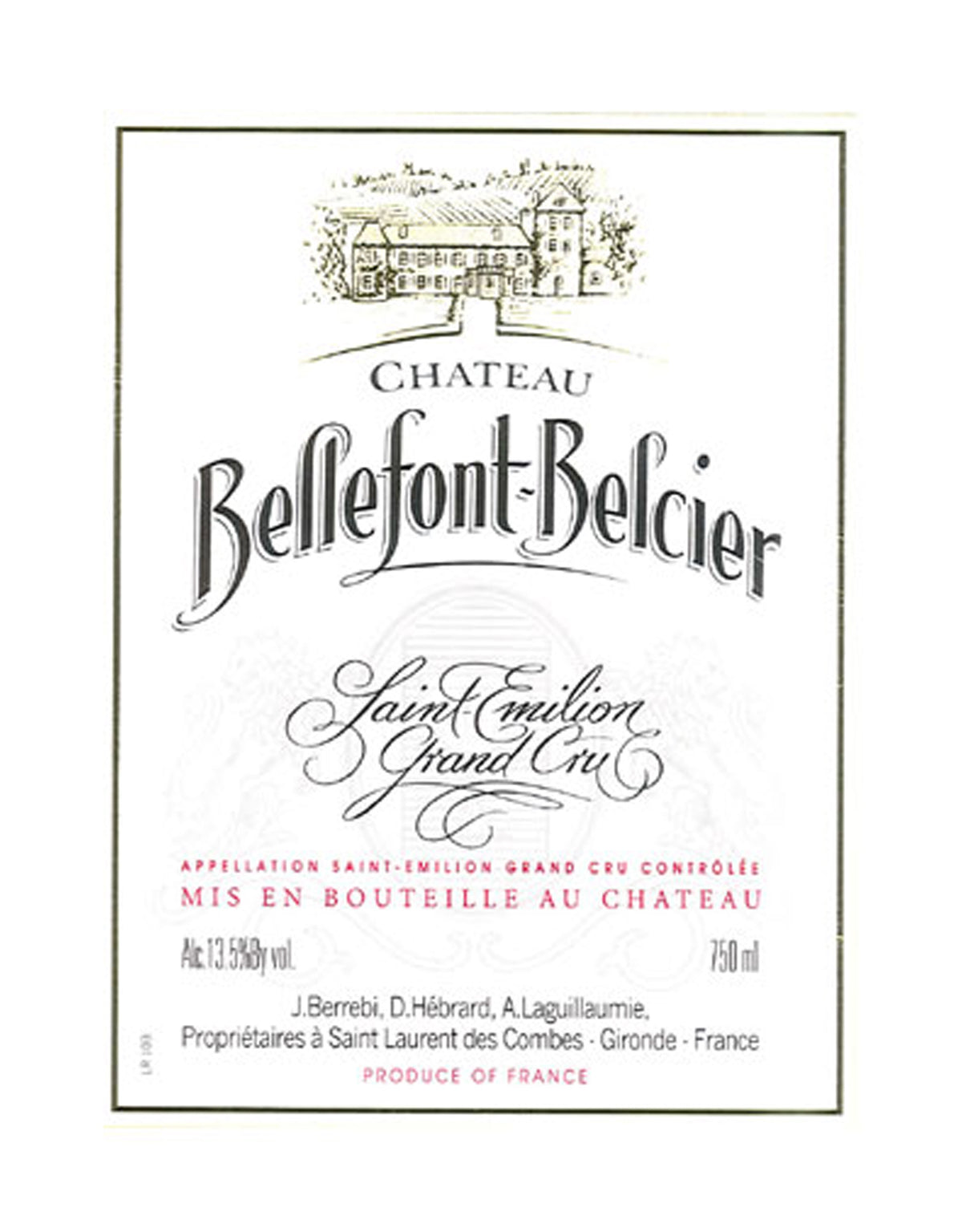 Chateau Bellefont Belcier 2022 - 1.5 Litre Bottle