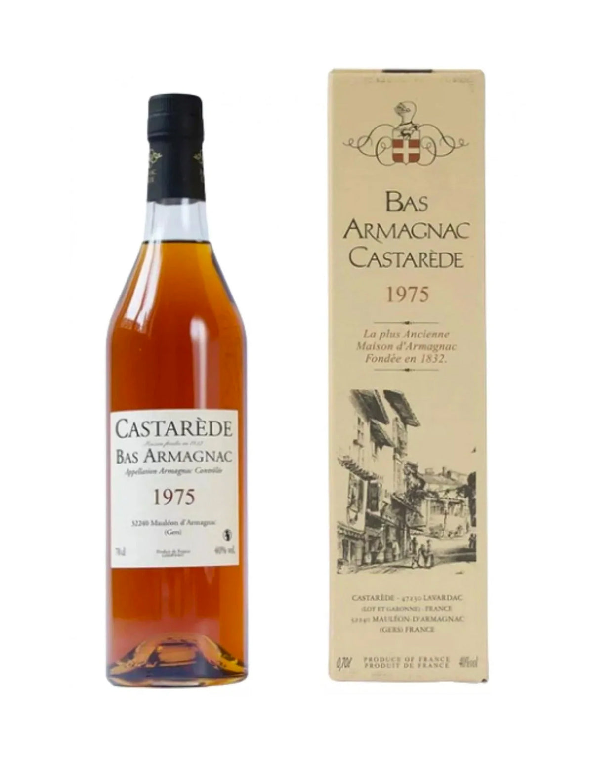 Castarede Armagnac 1975