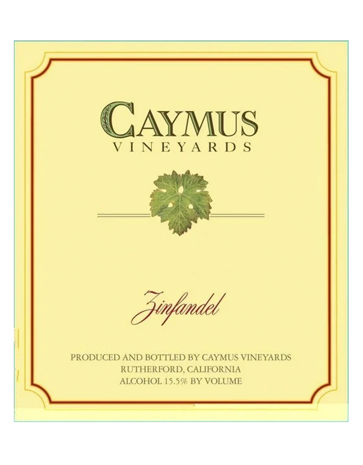 Caymus California Zinfandel 2021