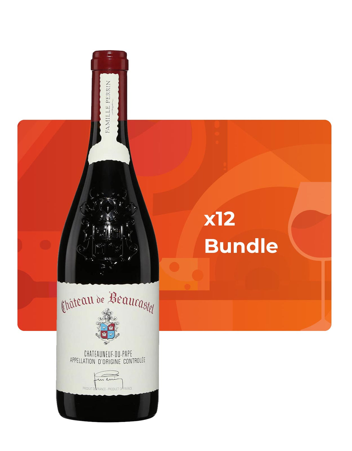 Chateau de Beaucastel Chateauneuf du Pape 2022 - Bundle & Save