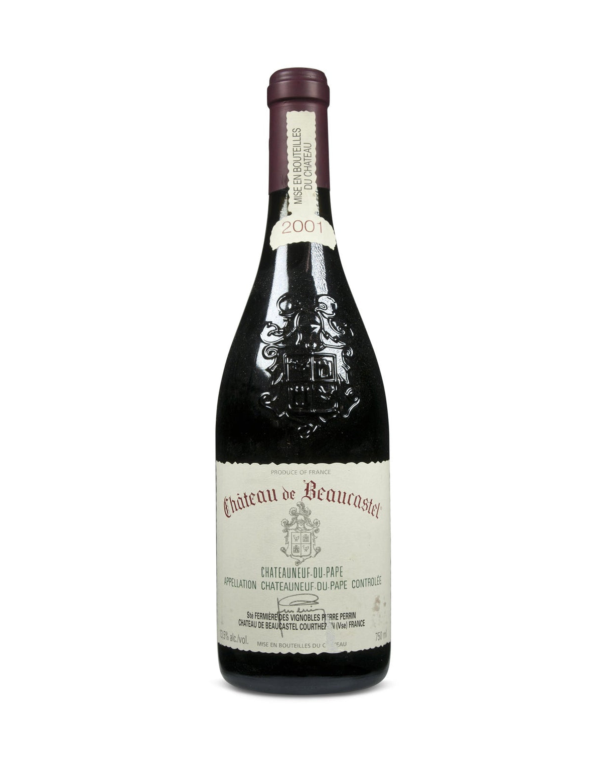Chateau de Beaucastel Chateauneuf du Pape 2001 - 1.5 Litre Bottle