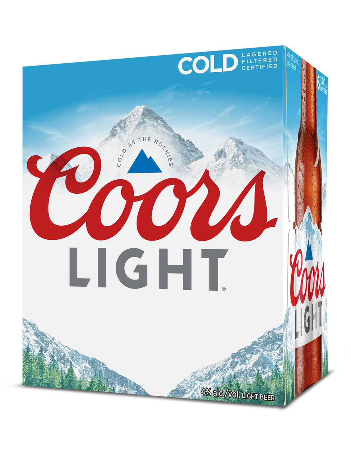 Coors Light 341 ml - 15 Bottles