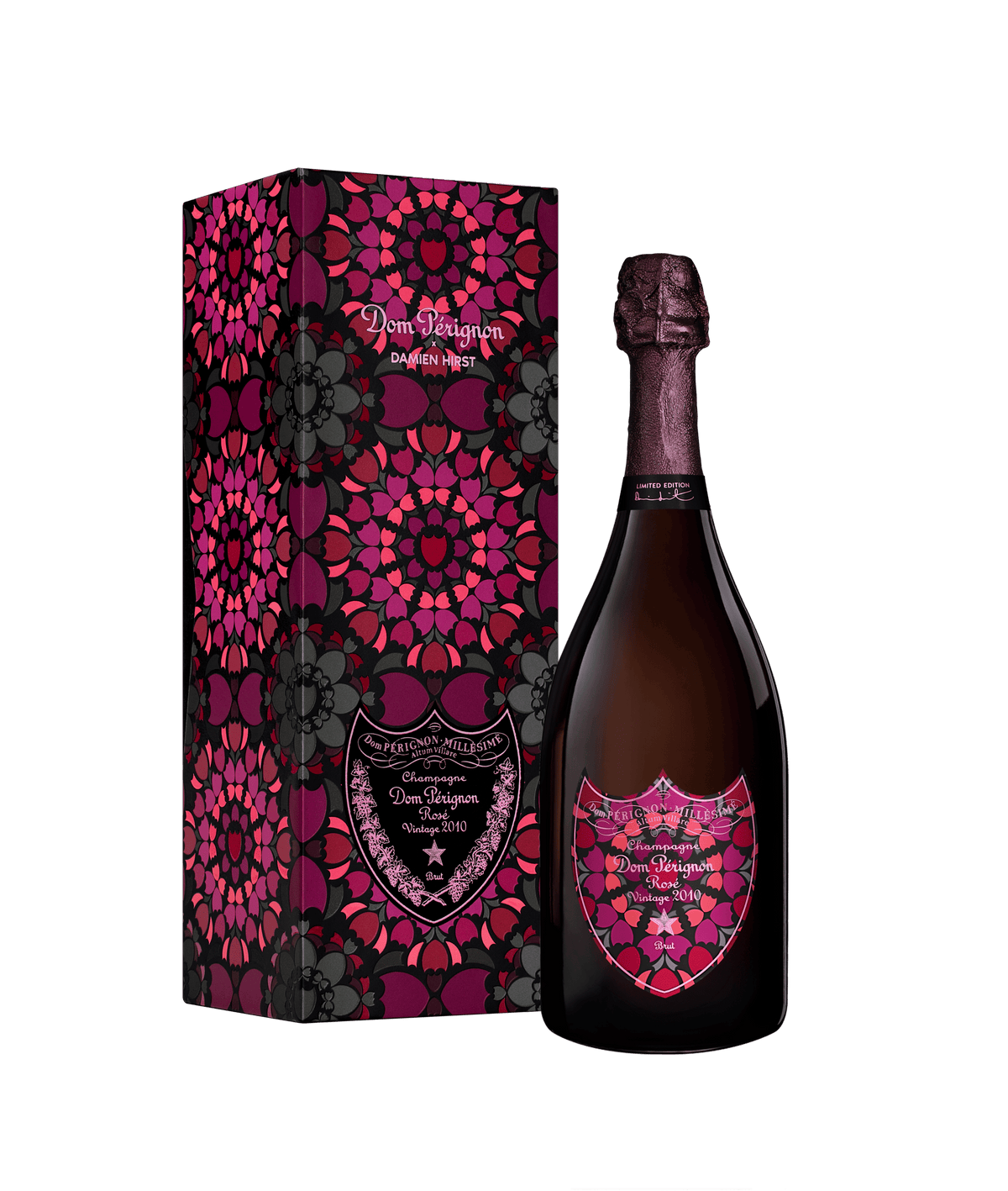 Dom Pérignon Brut Rose Vintage by Damien Hirst