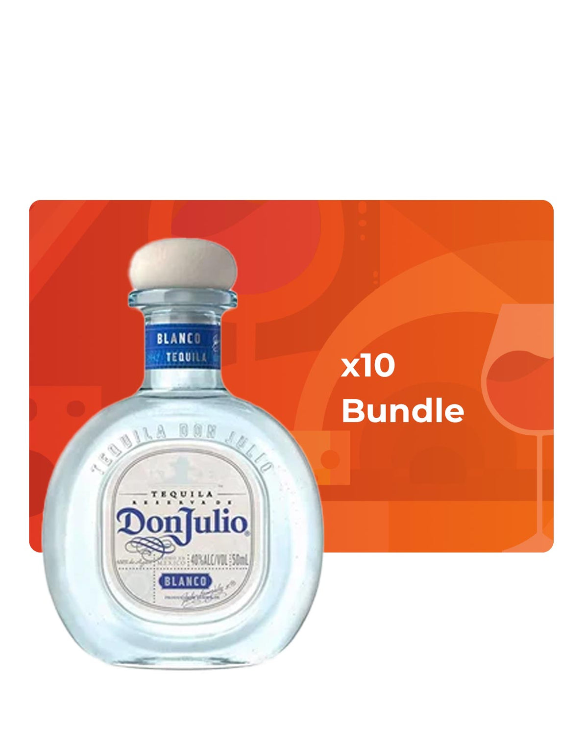 Don Julio Blanco Tequila - Mini 50 ml - Bundle & Save
