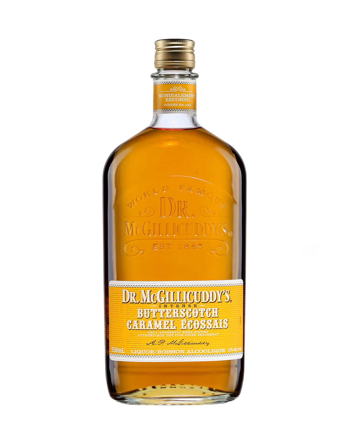 Dr McGillicuddy's Butterscotch Schnapps - ZYN THE WINE MARKET LTD.