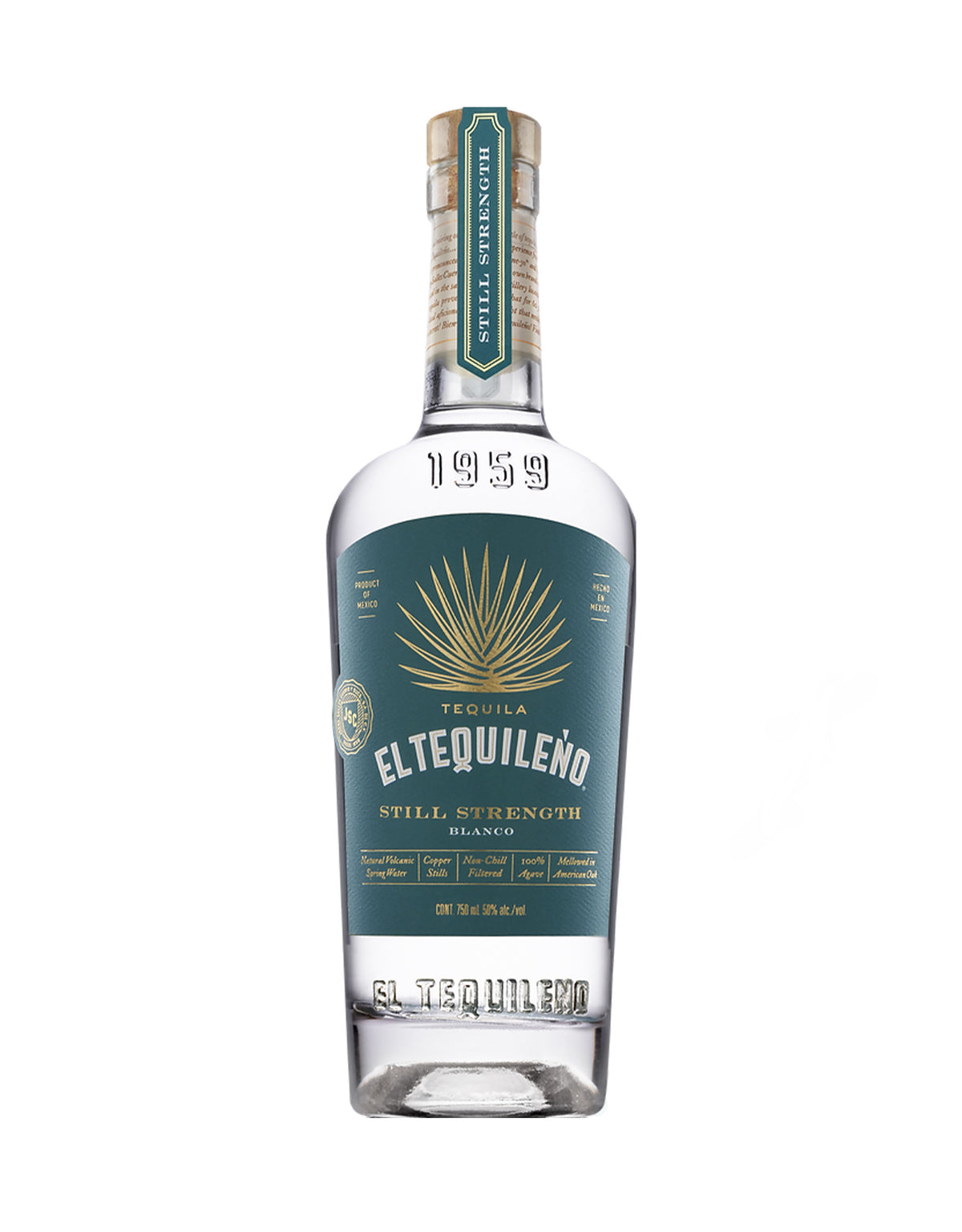 El Tequileno Blanco Still Strength Tequila