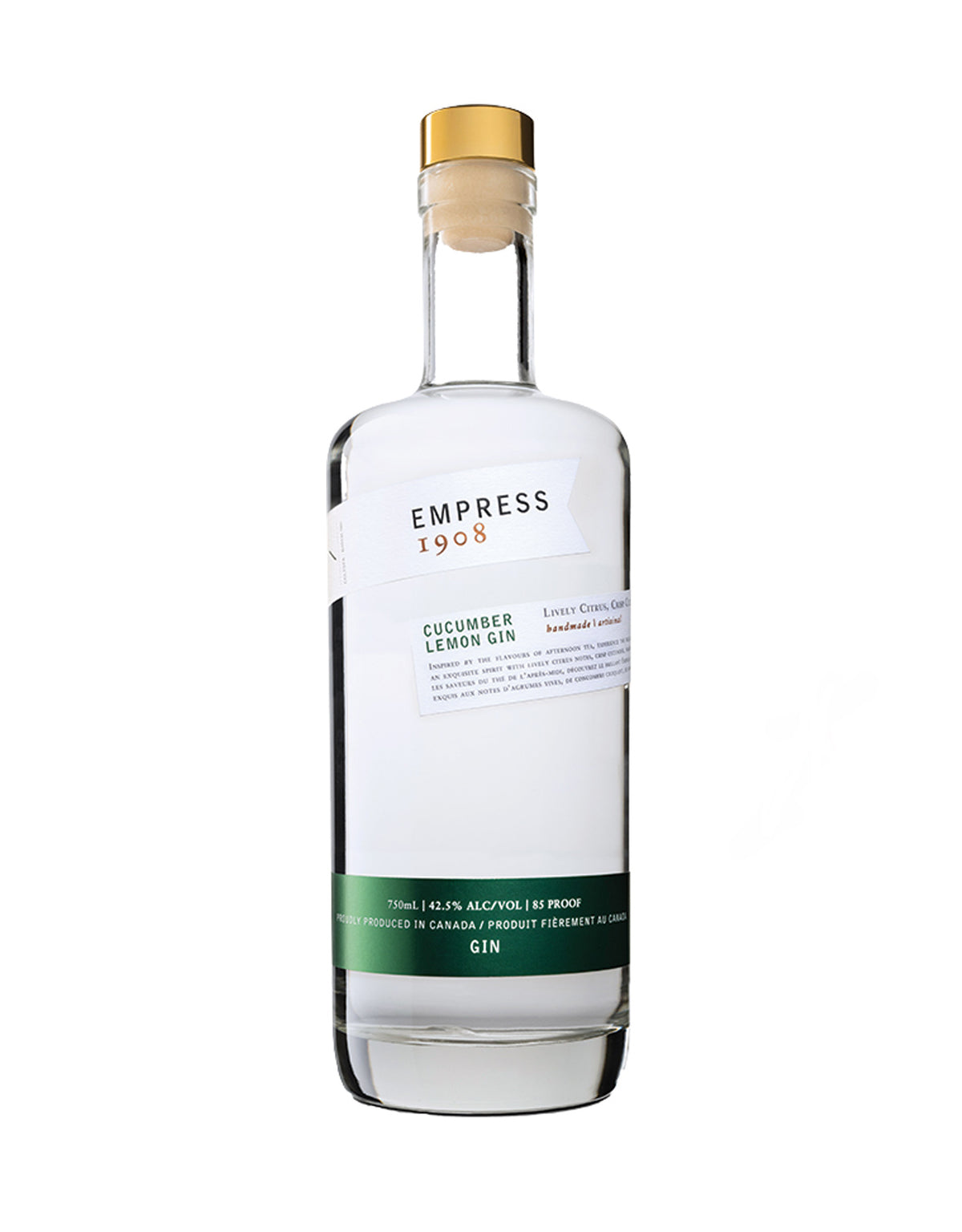 Empress 1908 Cucumber Lemon Gin - ZYN THE WINE MARKET LTD.