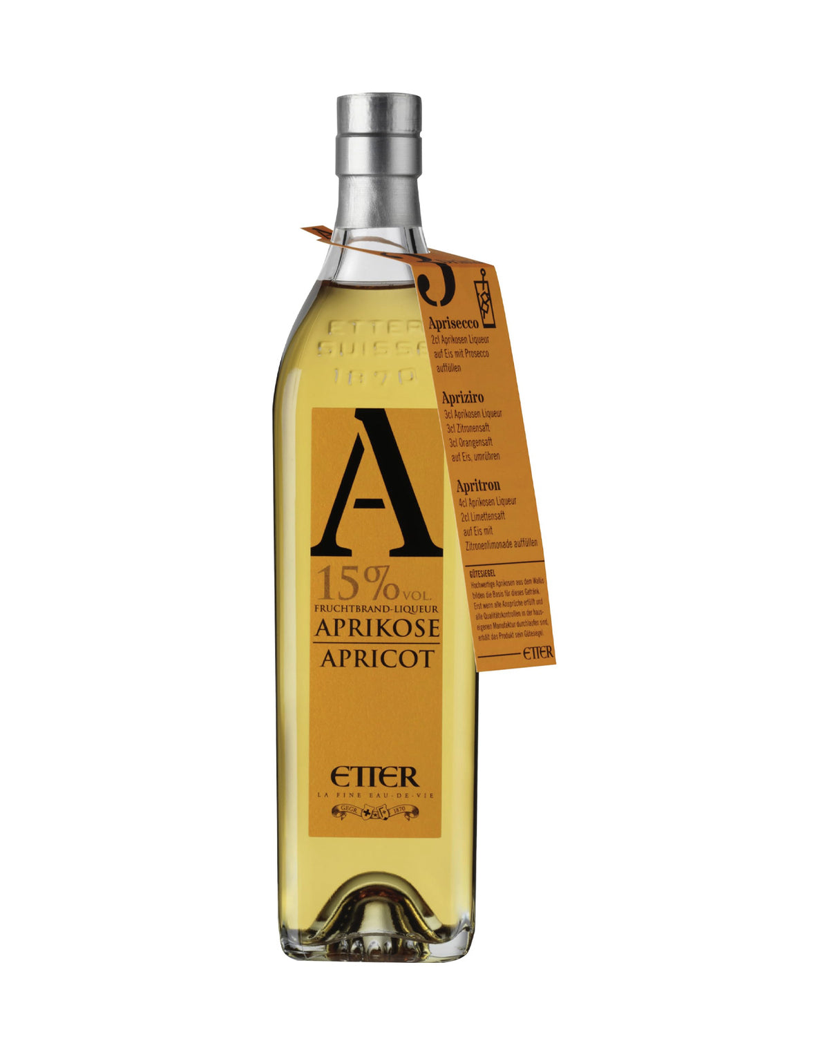 Etter Apricot Fruit Brandy - 350 ml