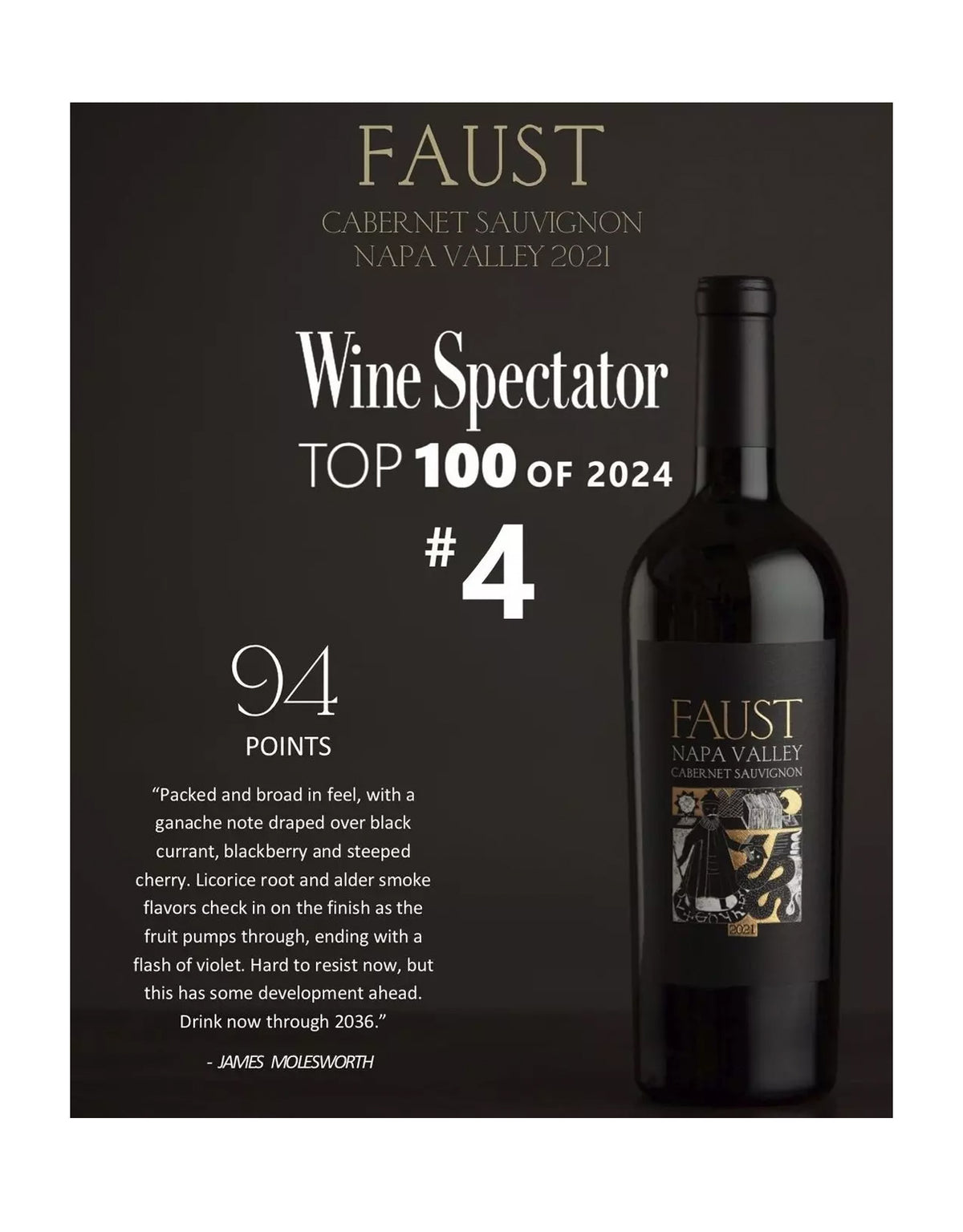 Faust Cabernet Sauvignon 2021