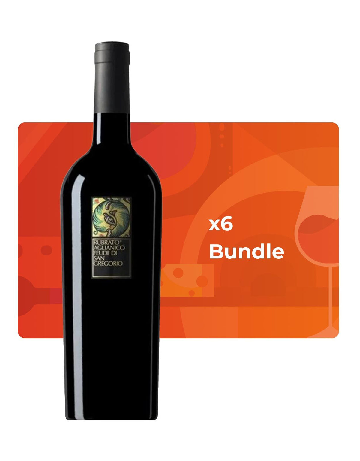 Feudi Di San Gregorio Rubrato Aglianico - Bundle & Save