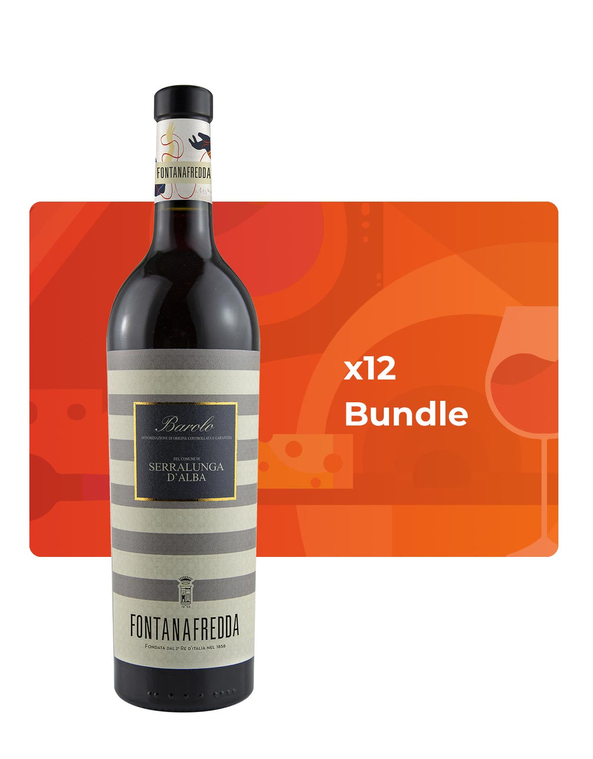 Fontanafredda Barolo Serralunga D'Alba - Bundle & Save