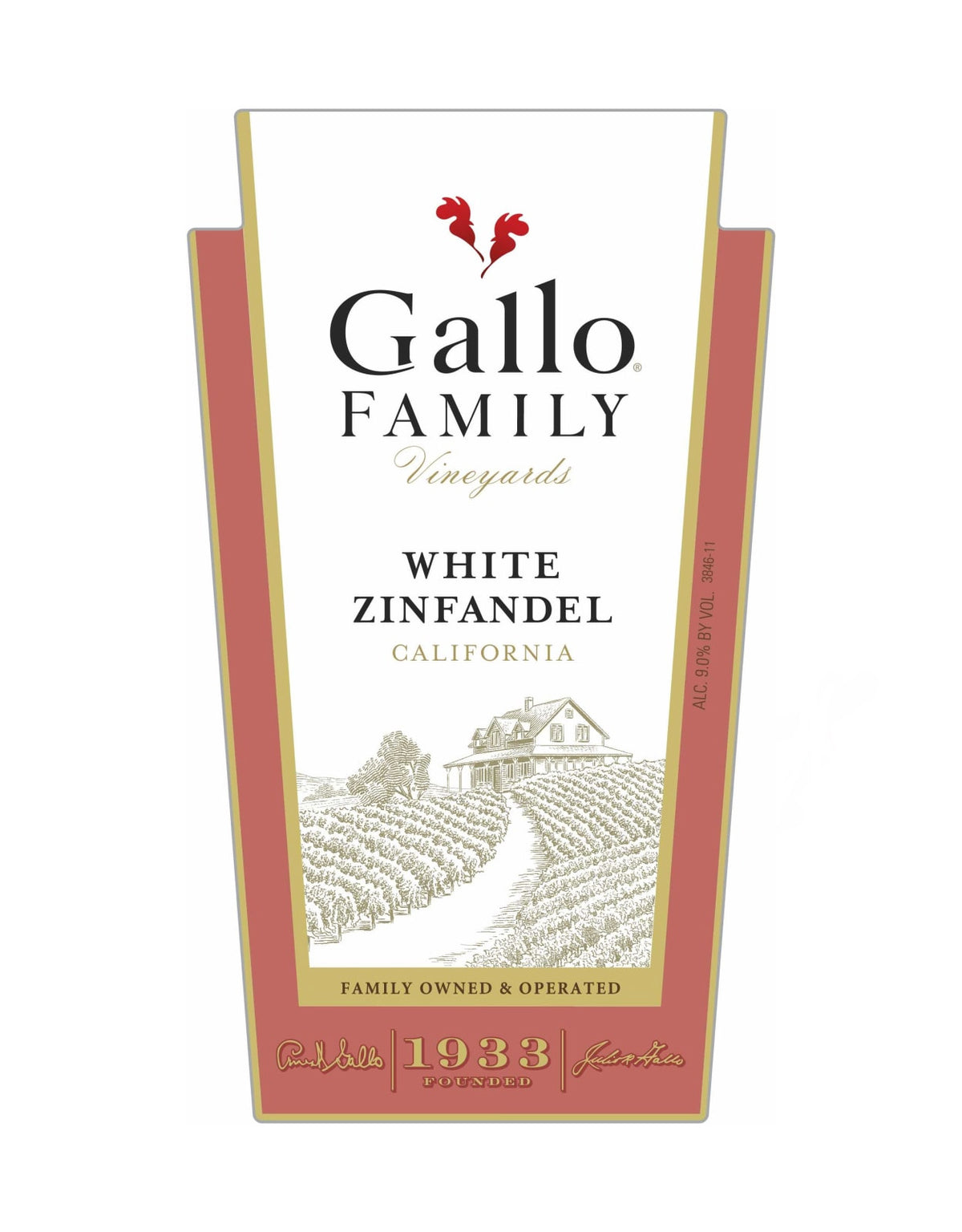 Gallo White Zinfandel - 12 Bottles