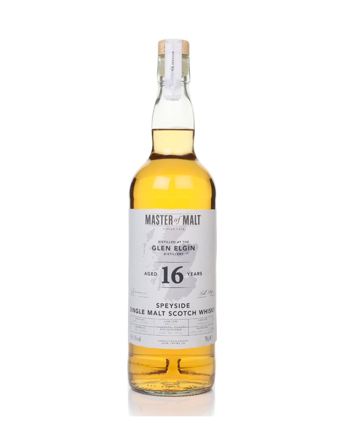 Glen Elgin (Master of Malt) Single Malt 16 Year Old 2006